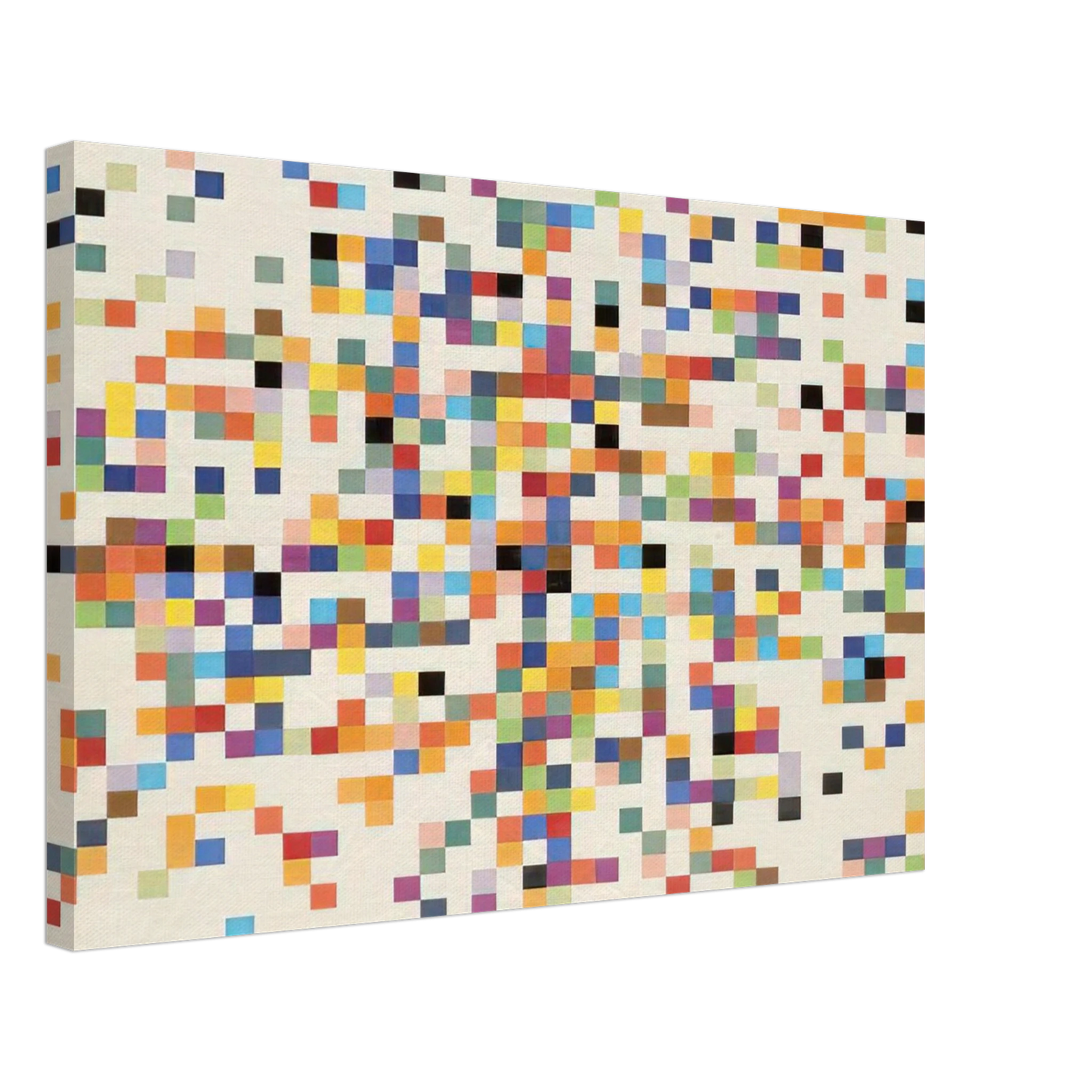 Ellsworth Kelly - Spectrum Colors Arranged by Chance II Canvas - 40x60 cm / 16x24 inches-canvas