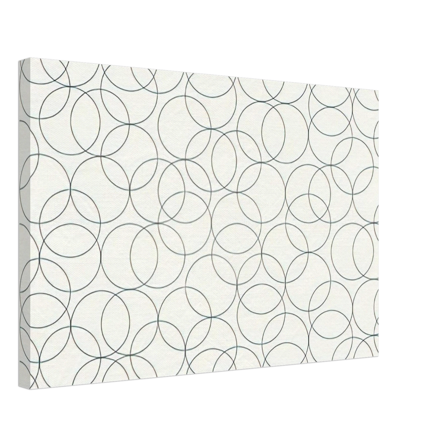 Bridget Riley - COMPOSITION WITH CIRCLES 5 2005 Canvas - 70x100 cm / 28x40 inches-canvas