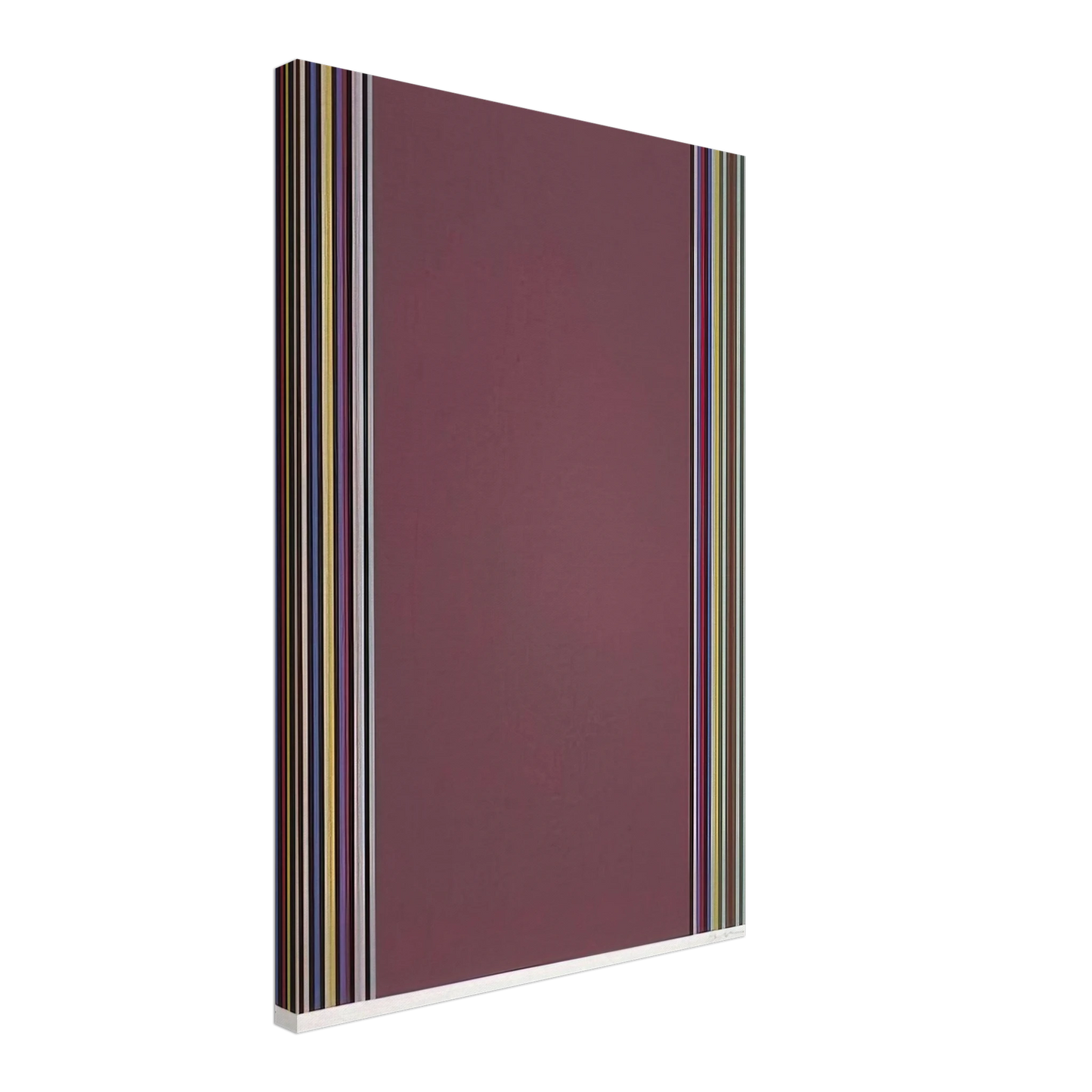 Gene Davis - Smithsonian Resident Associates Program 1980 15th Anniversary Poster - 1980 Canvas - 40x60 cm / 16x24 inches-canvas