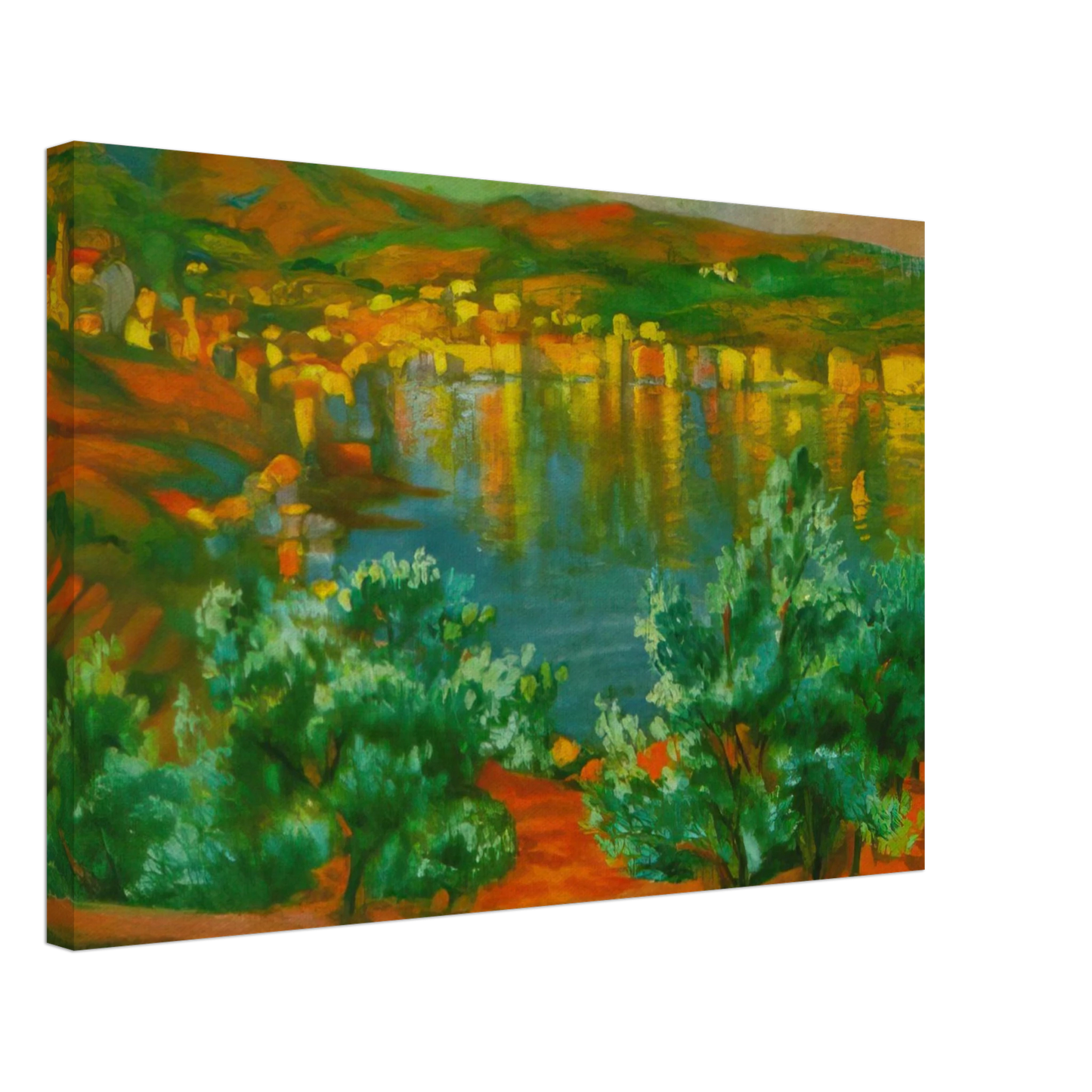 Salvador Dali - FESTIVAL OF ST LUCIA AT VILLAMALLA Canvas - 70x100 cm / 28x40 inches-canvas