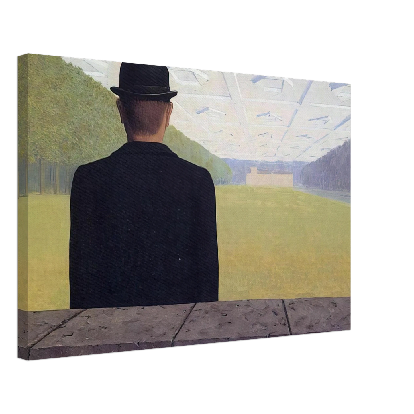 Rene Magritte - THE GREAT CENTURY 1954 Canvas - 70x100 cm / 28x40 inches-canvas