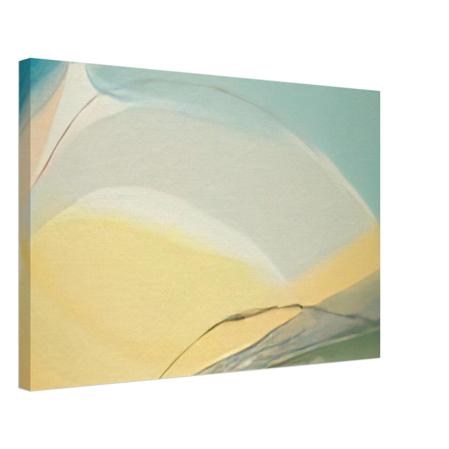 Larry Zox - Untitled - 1976 Canvas - 70x100 cm / 28x40 inches-canvas