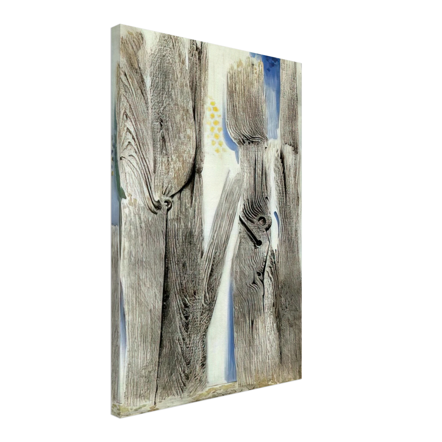 Max Ernst - The Blue Forest Canvas - 70x100 cm / 28x40 inches-canvas