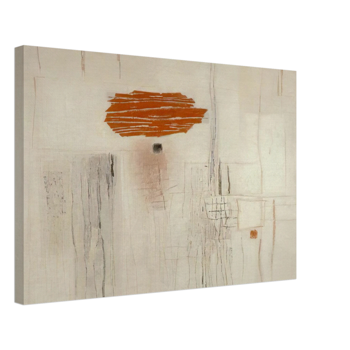 Bice Lazzari - Racconto n. 2 - 1955 Canvas - 40x60 cm / 16x24 inches-canvas