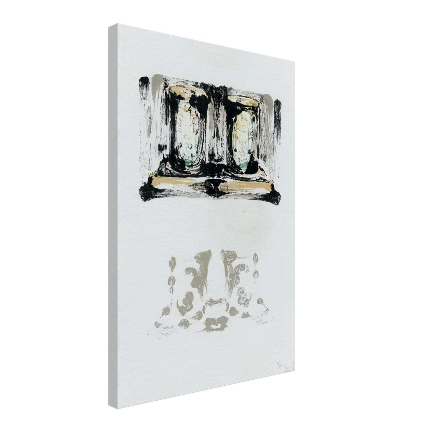 Jasper Johns - ALE CANS ULAE 152 Canvas - 40x60 cm / 16x24 inches-canvas