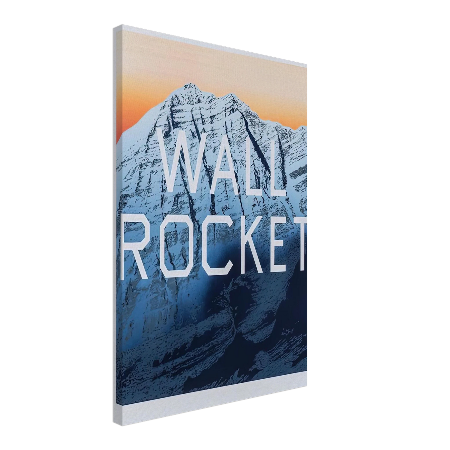 Edward Ruscha - WALL ROCKET 2013 Canvas - 40x60 cm / 16x24 inches-canvas