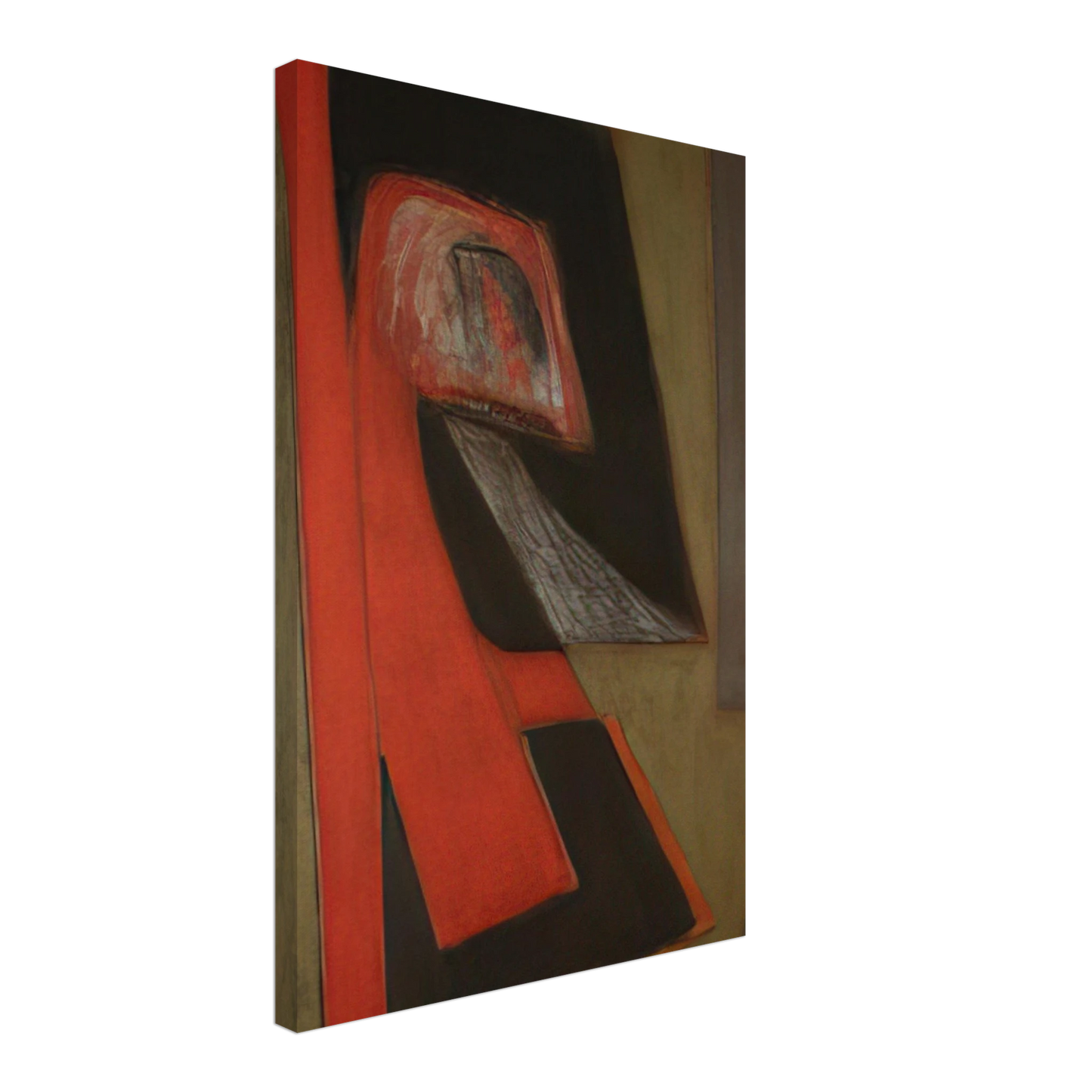 Will Barnet - The Kiss - 2009 United States Canvas - 70x100 cm / 28x40 inches-canvas