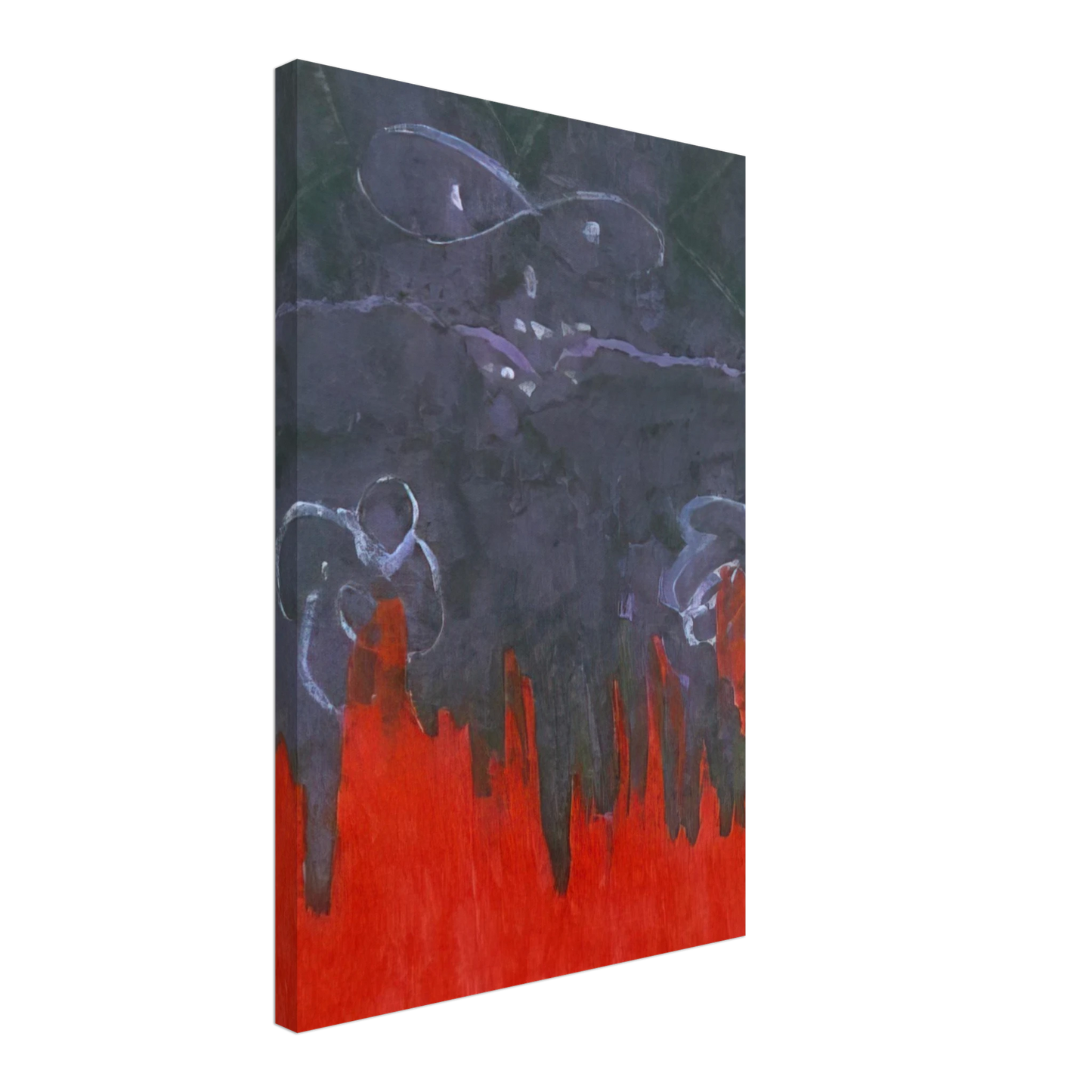 Theodoros Stamos - Infinity Field Torino Series #1 - 1986 Canvas - 70x100 cm / 28x40 inches-canvas