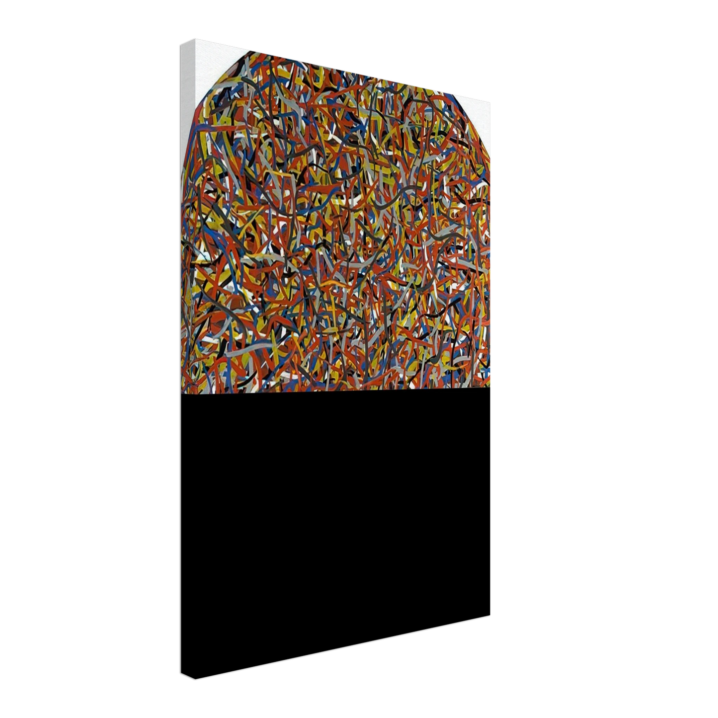 Sol LeWitt - Lines in All Directions Canvas - 70x100 cm / 28x40 inches-canvas