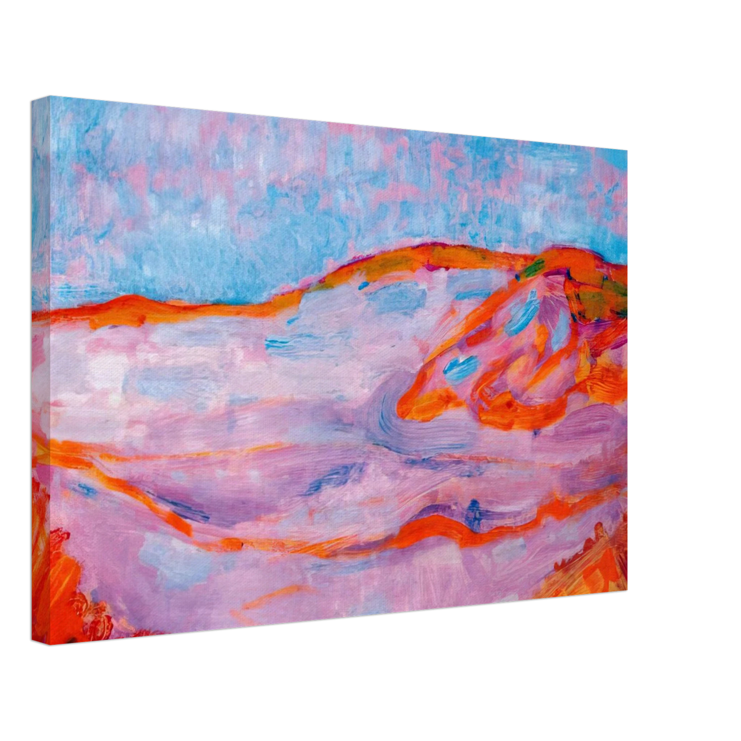 Piet Mondrian - Dune IV Canvas - 70x100 cm / 28x40 inches-canvas