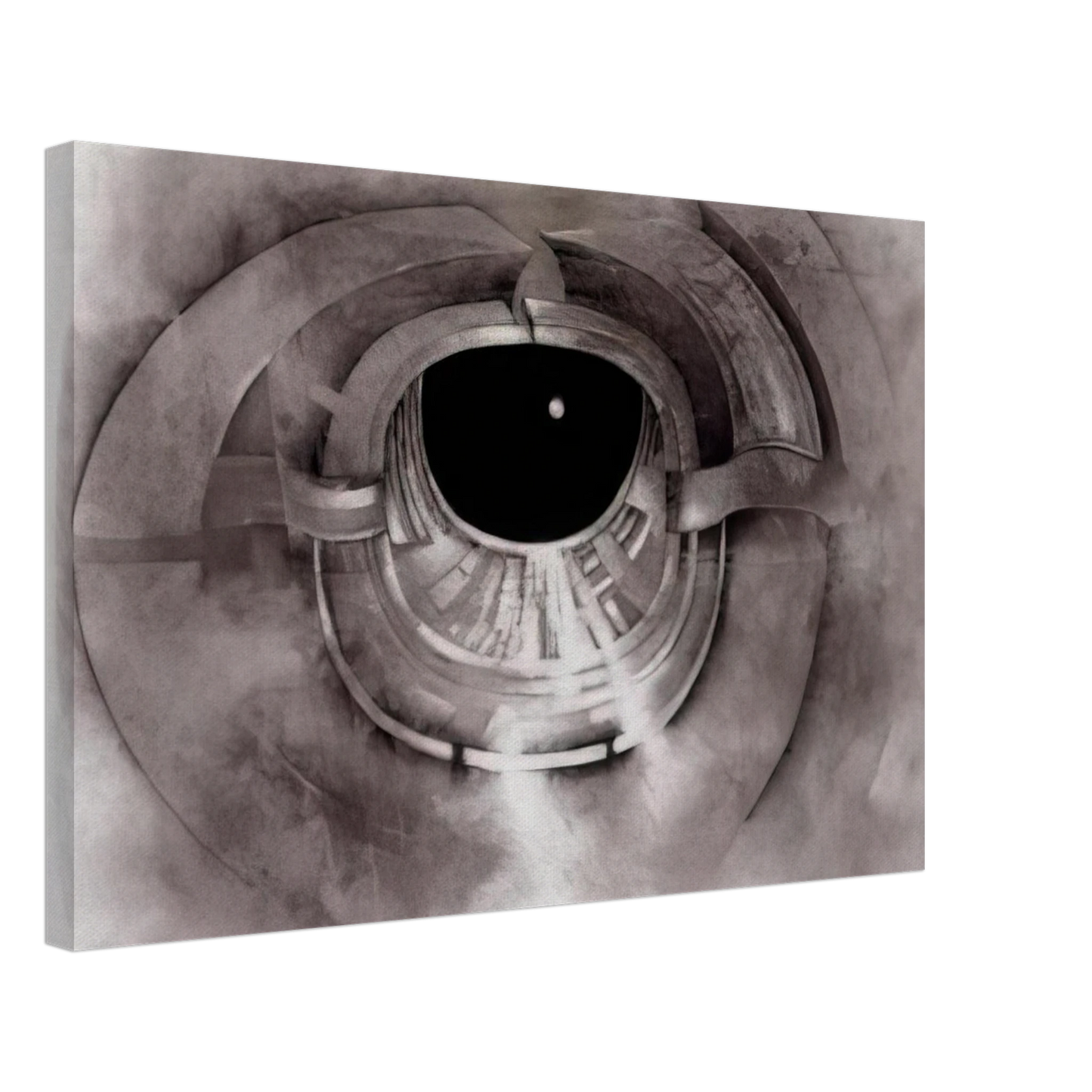 Lee Bontecou - UNTITLED 1962 1 Canvas - 70x100 cm / 28x40 inches-canvas