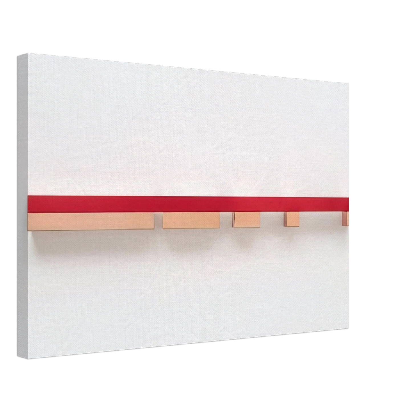 Donald Judd - Untitled 79-35 - 1979 Canvas - 40x60 cm / 16x24 inches-canvas