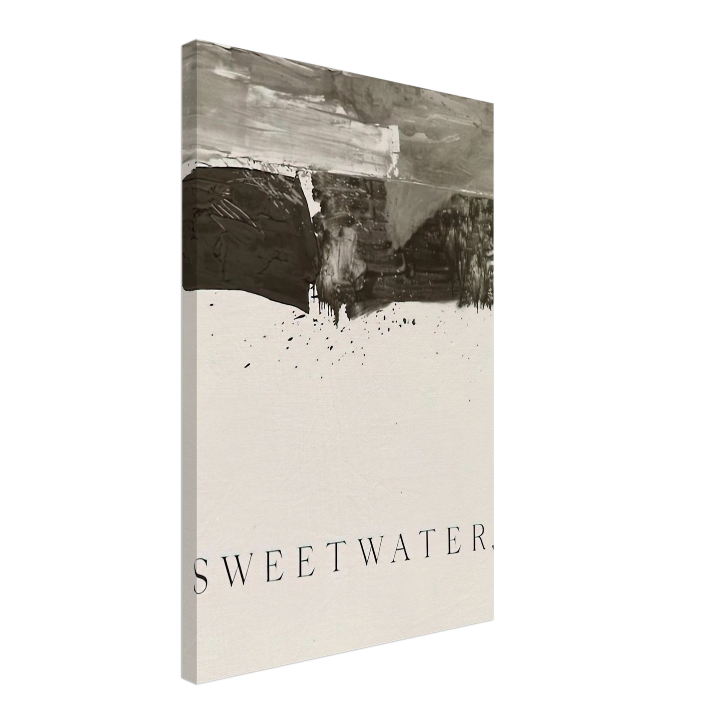 Edward Ruscha - SWEETWATER 1959 Canvas - 40x60 cm / 16x24 inches-canvas