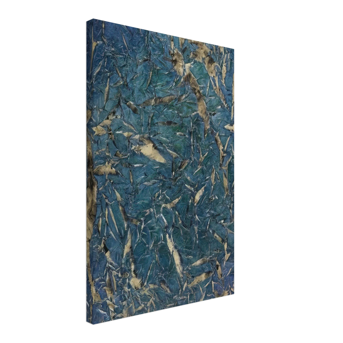 Simon Hantai - ³M.C.2² Mariale - 1962 Canvas - 70x100 cm / 28x40 inches-canvas