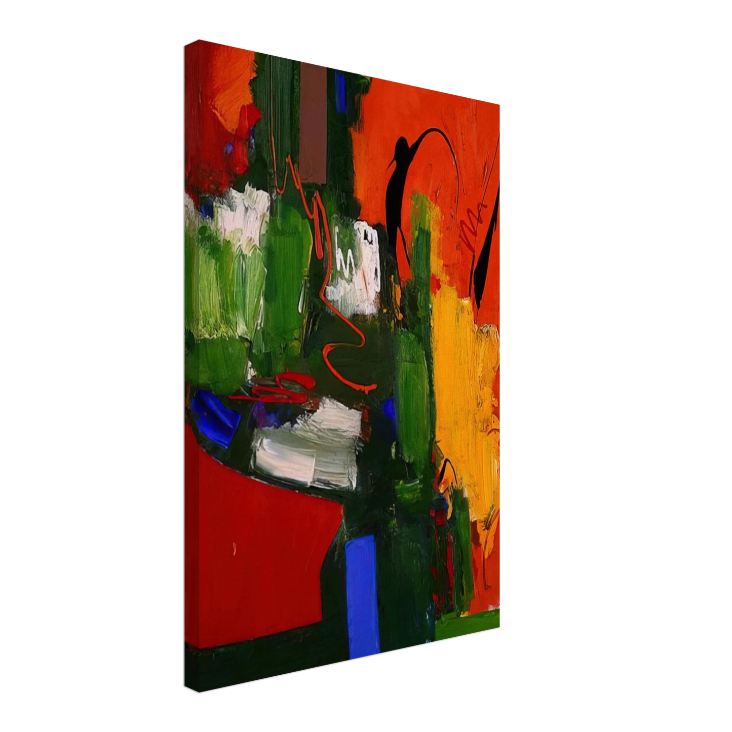 Hans Hofmann - The Lark Canvas - 40x60 cm / 16x24 inches-canvas