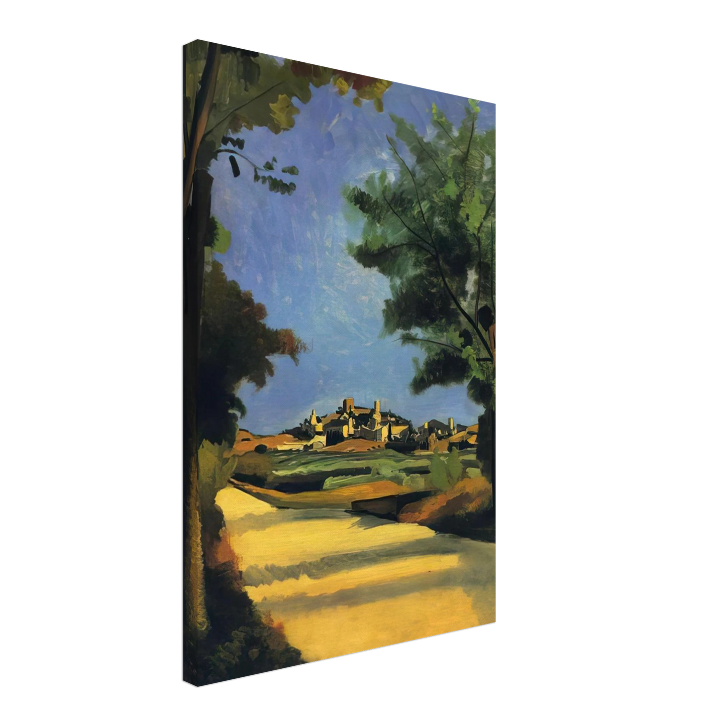 Andre Derain - THE ROAD 1932 Canvas - 70x100 cm / 28x40 inches-canvas