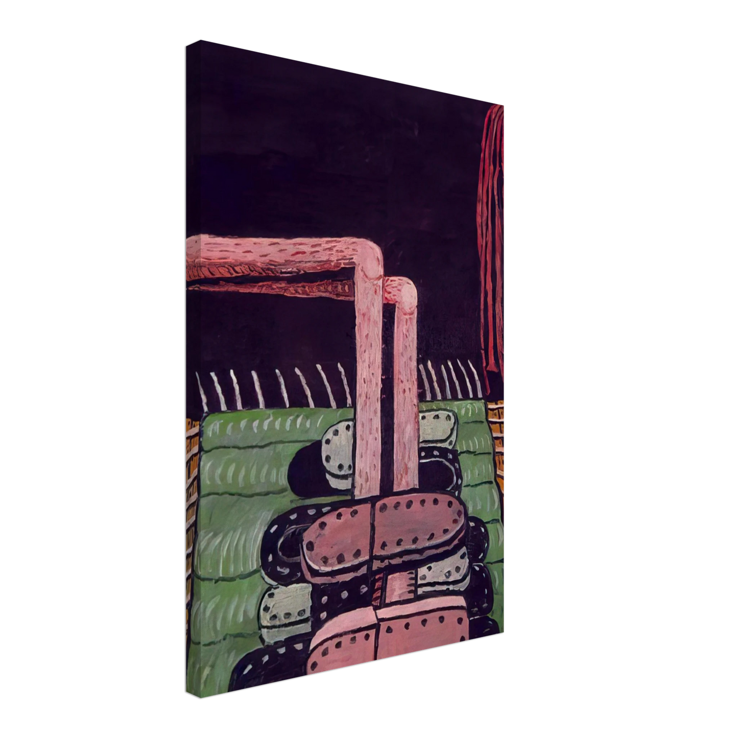 Philip Guston - GREEN RUG Canvas - 70x100 cm / 28x40 inches-canvas