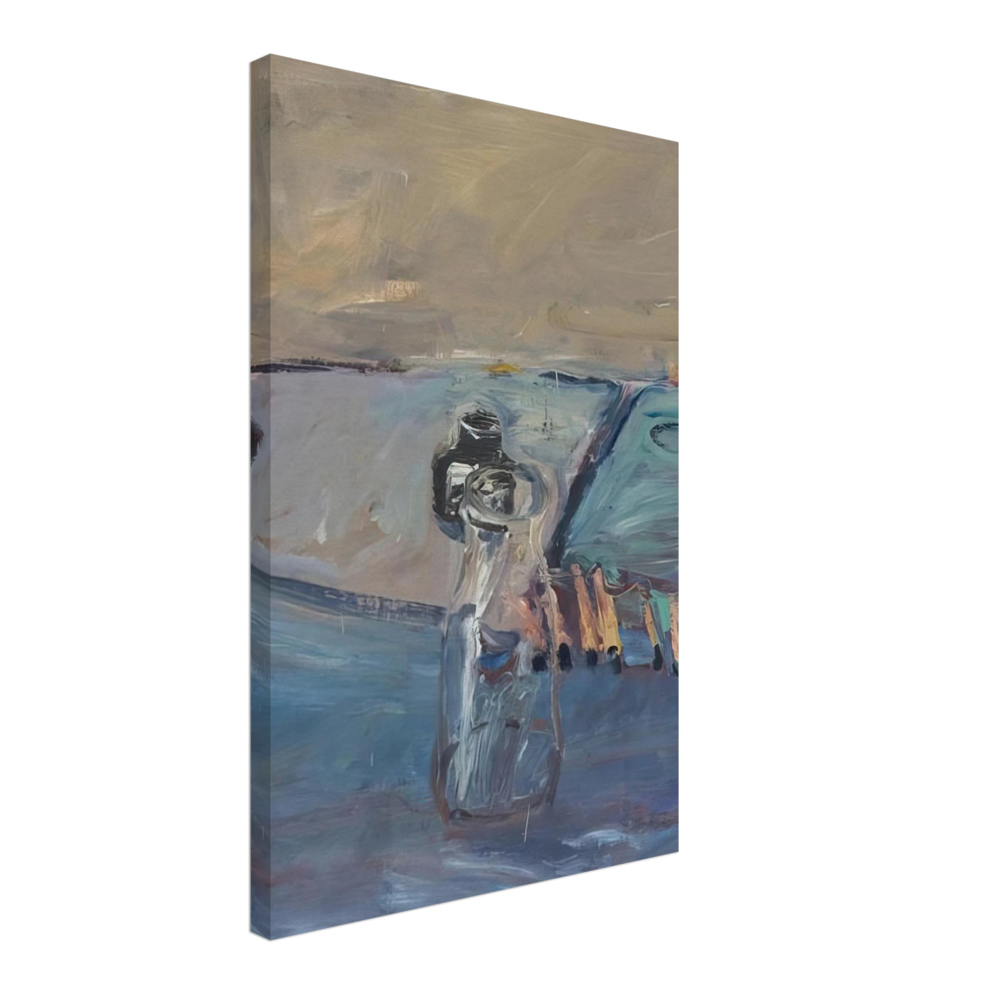 Richard Diebenkorn - Bottles Canvas - 40x60 cm / 16x24 inches-canvas