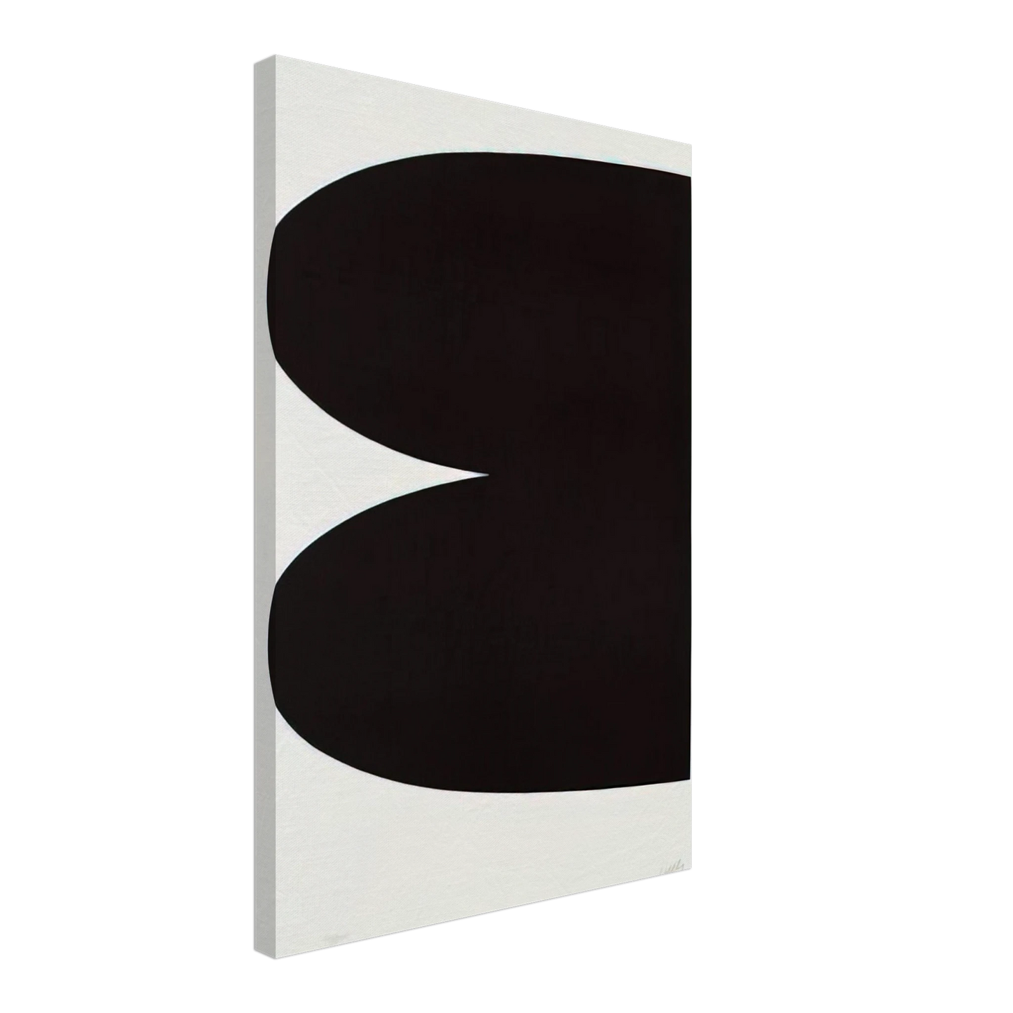 Ellsworth Kelly - Black from Suite of Twenty-Seven Color Lithographs Canvas - 70x100 cm / 28x40 inches-canvas