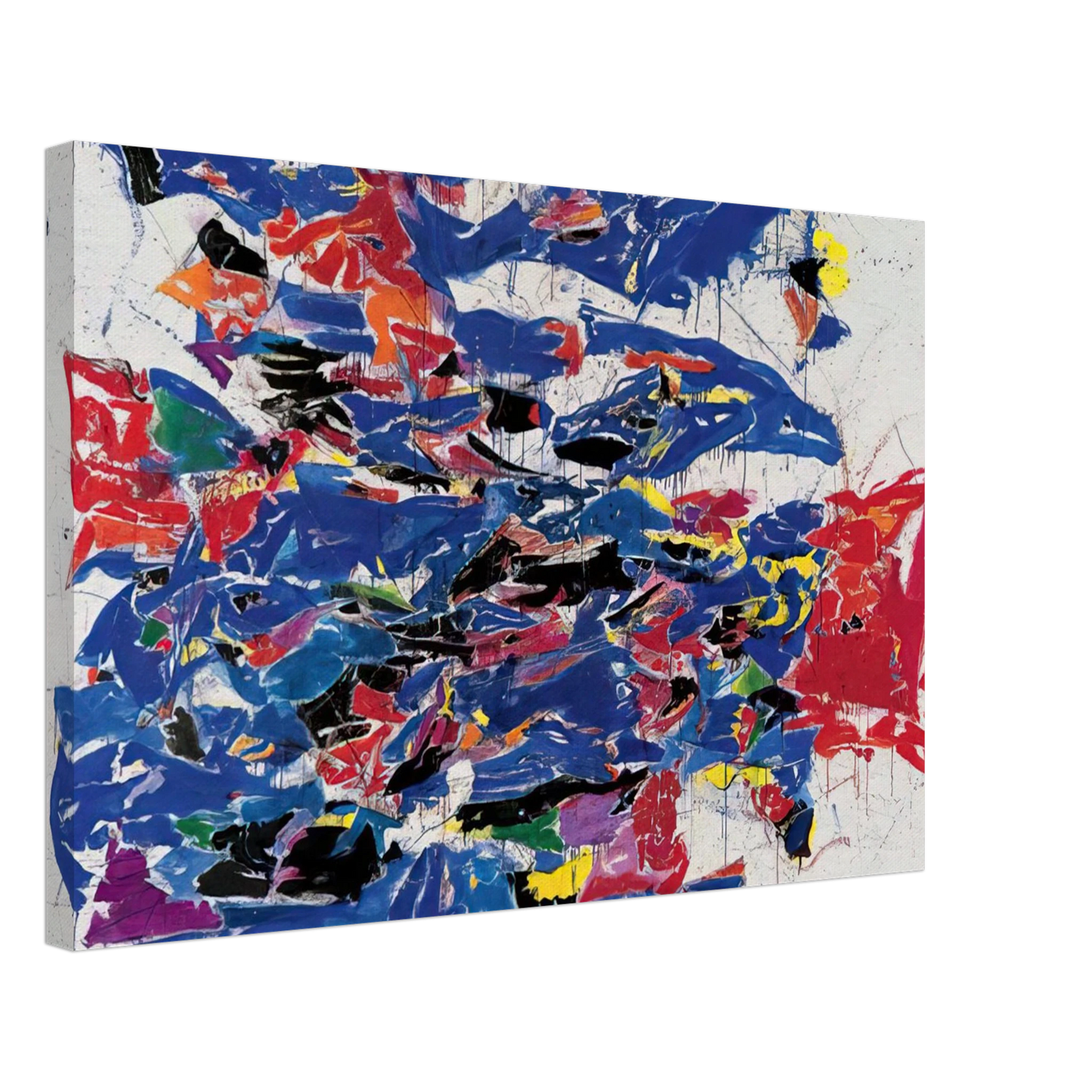 Sam Francis - Round the World Canvas - 70x100 cm / 28x40 inches-canvas