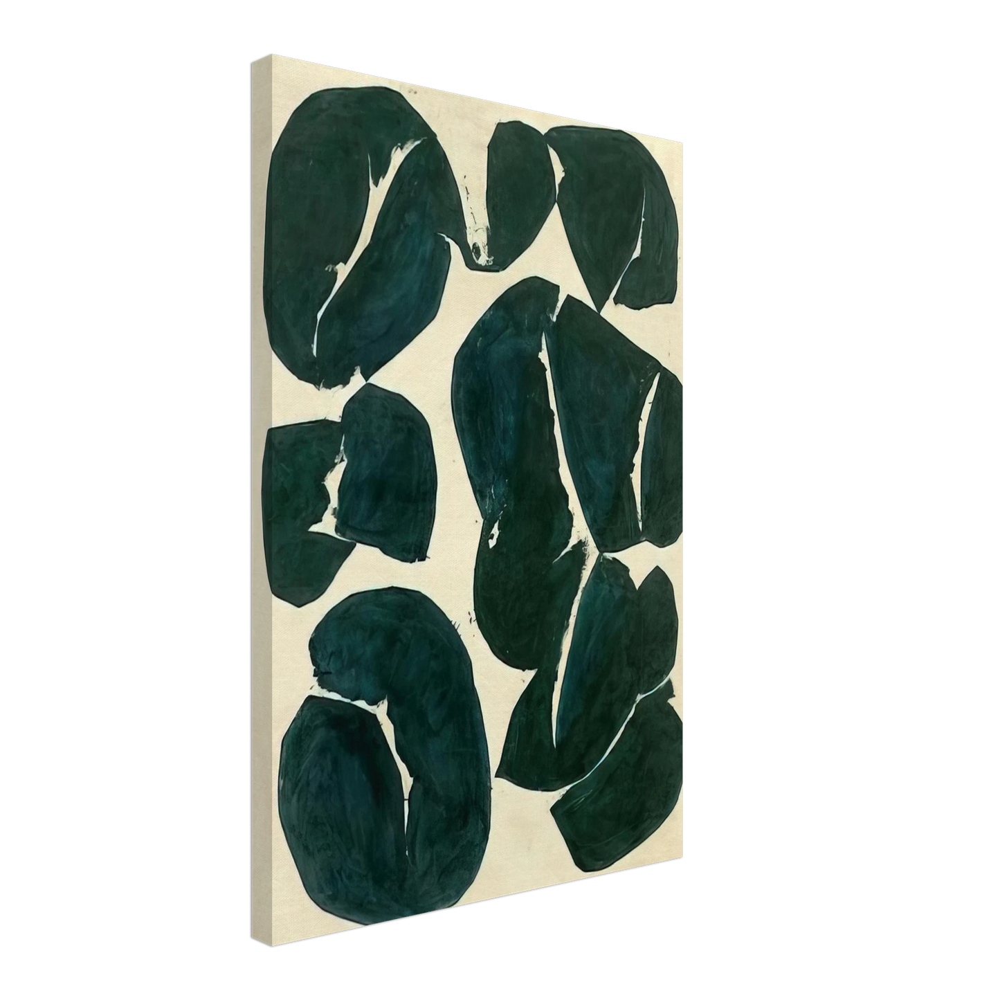 Simon Hantai - Meun - 1968 Canvas - 70x100 cm / 28x40 inches-canvas