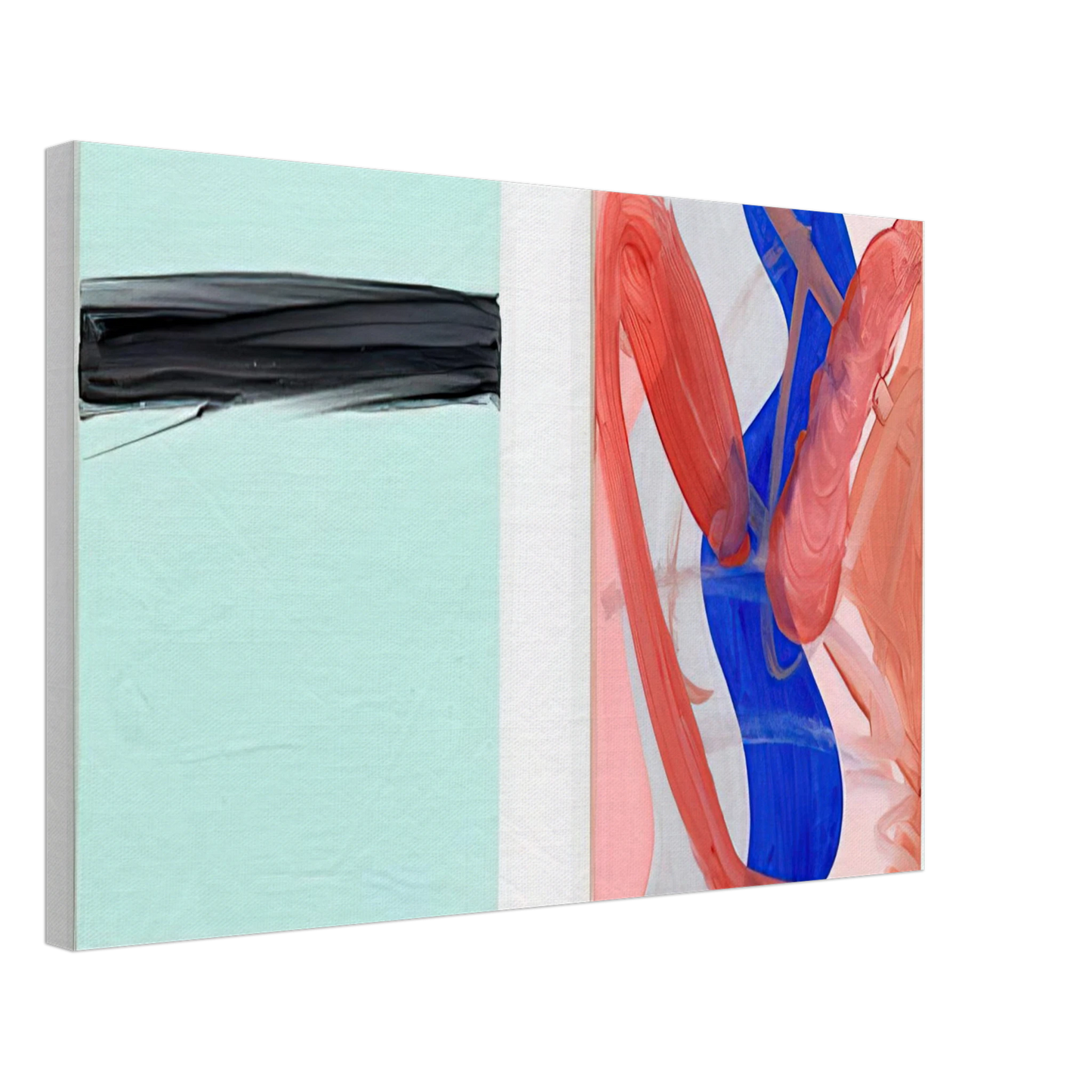 Michel Majerus - Untitled - 1996 Canvas - 40x60 cm / 16x24 inches-canvas