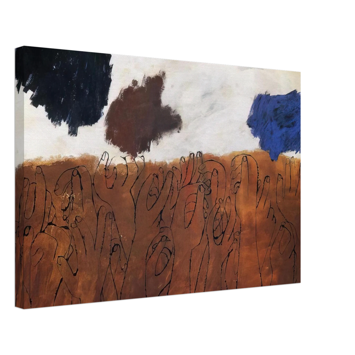 Ben Shahn - NOT DETECTED 29 Canvas - 40x60 cm / 16x24 inches-canvas