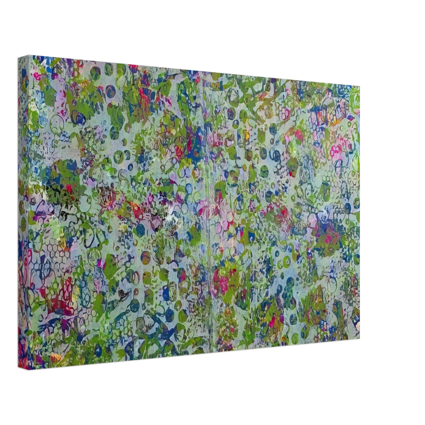 Sam Gilliam - Fog In The Hollow Canvas - 40x60 cm / 16x24 inches-canvas