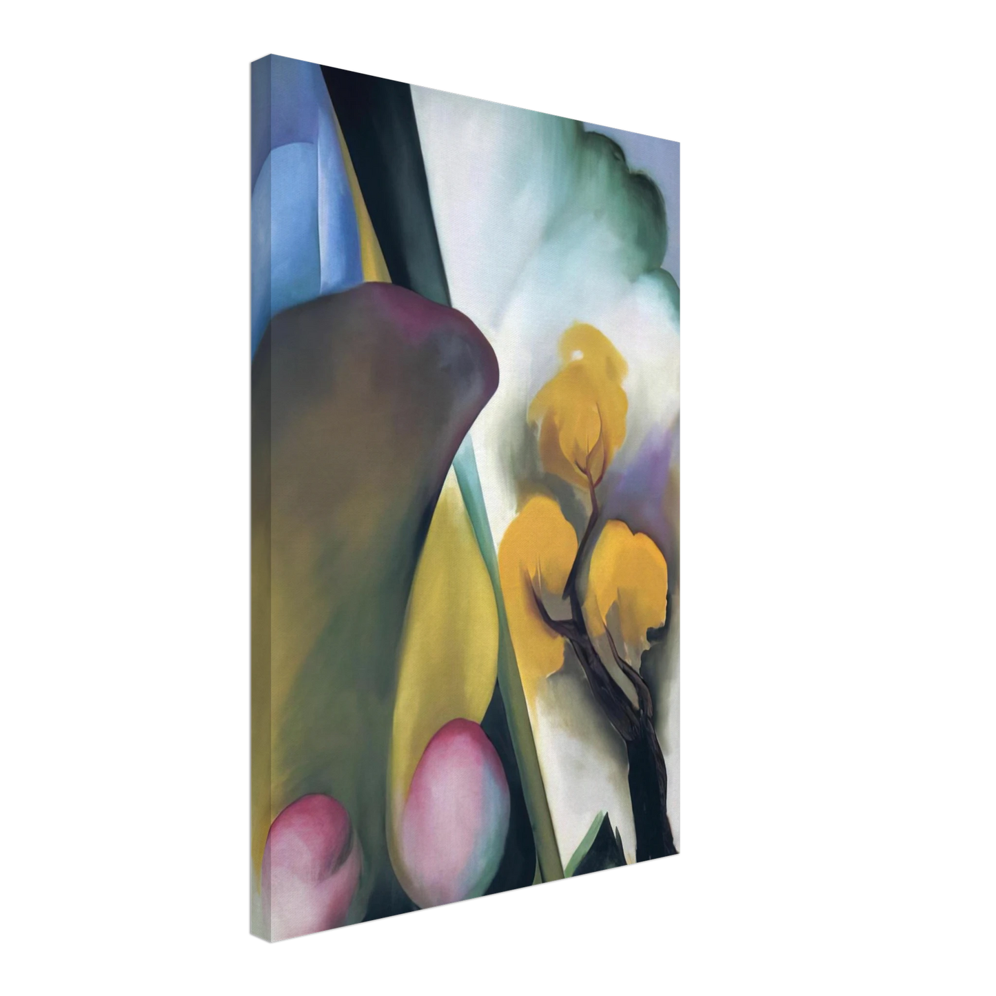 Georgia O'Keeffe - Spring Canvas - 70x100 cm / 28x40 inches-canvas