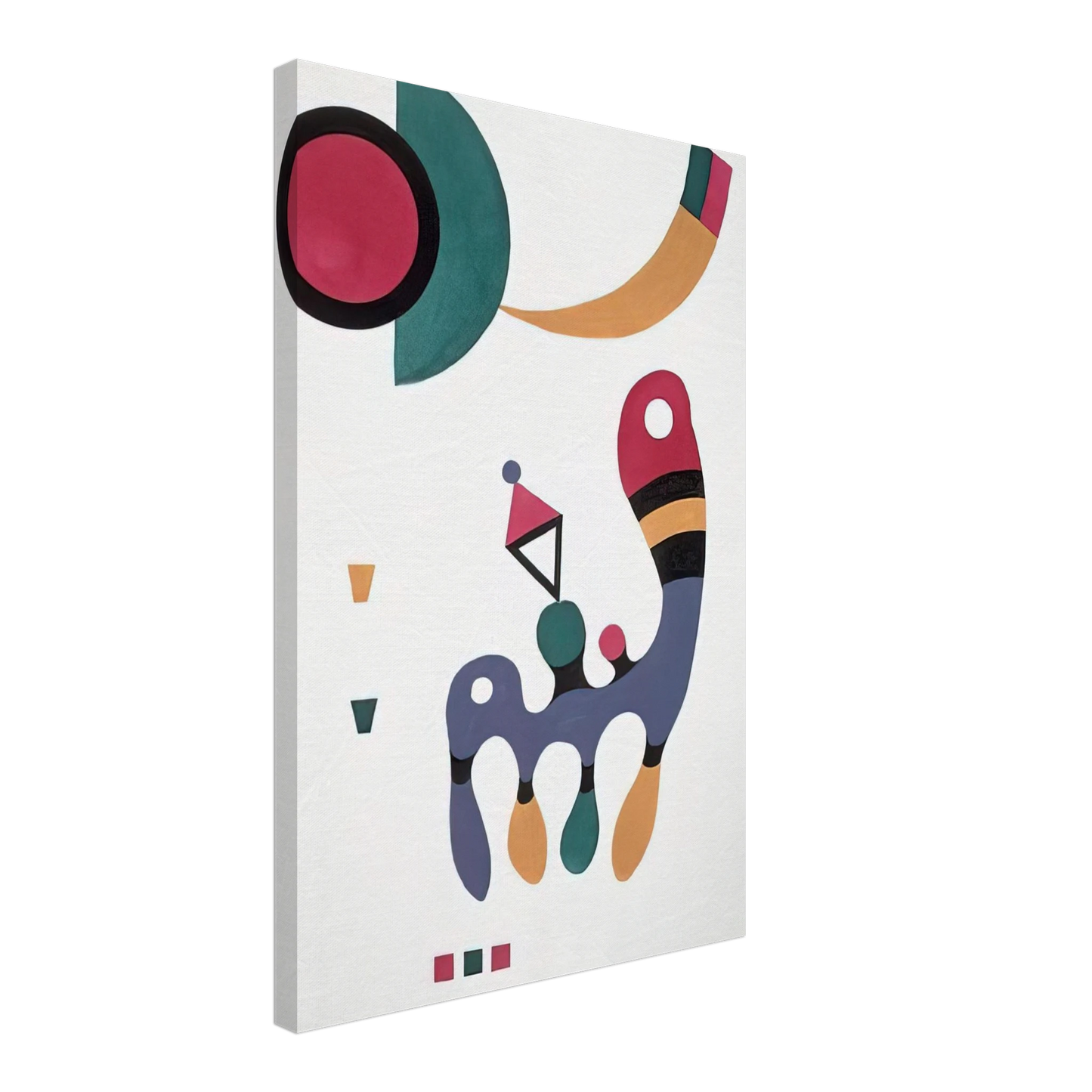 Wassily Kandinsky - COMPOSITION 1944 Canvas - 70x100 cm / 28x40 inches-canvas