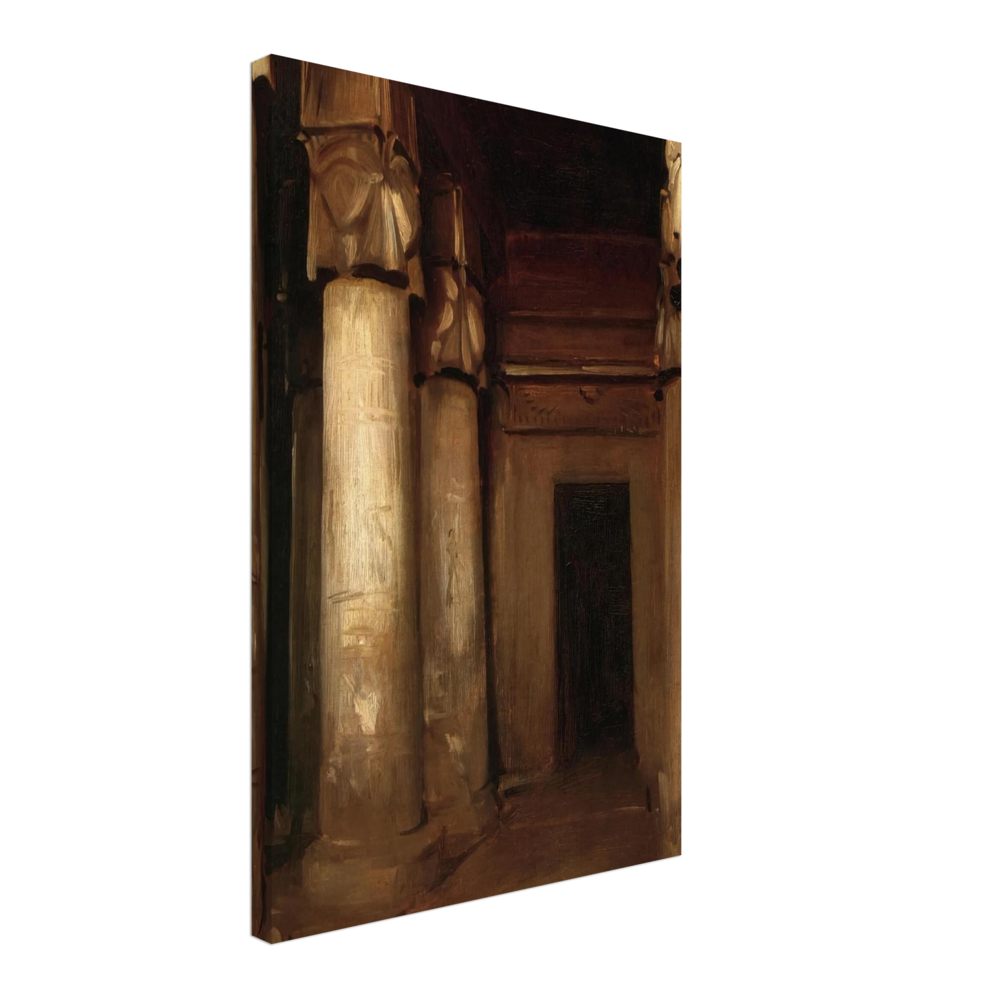 John Singer Sargent - Temple of Denderah Canvas - 70x100 cm / 28x40 inches-canvas