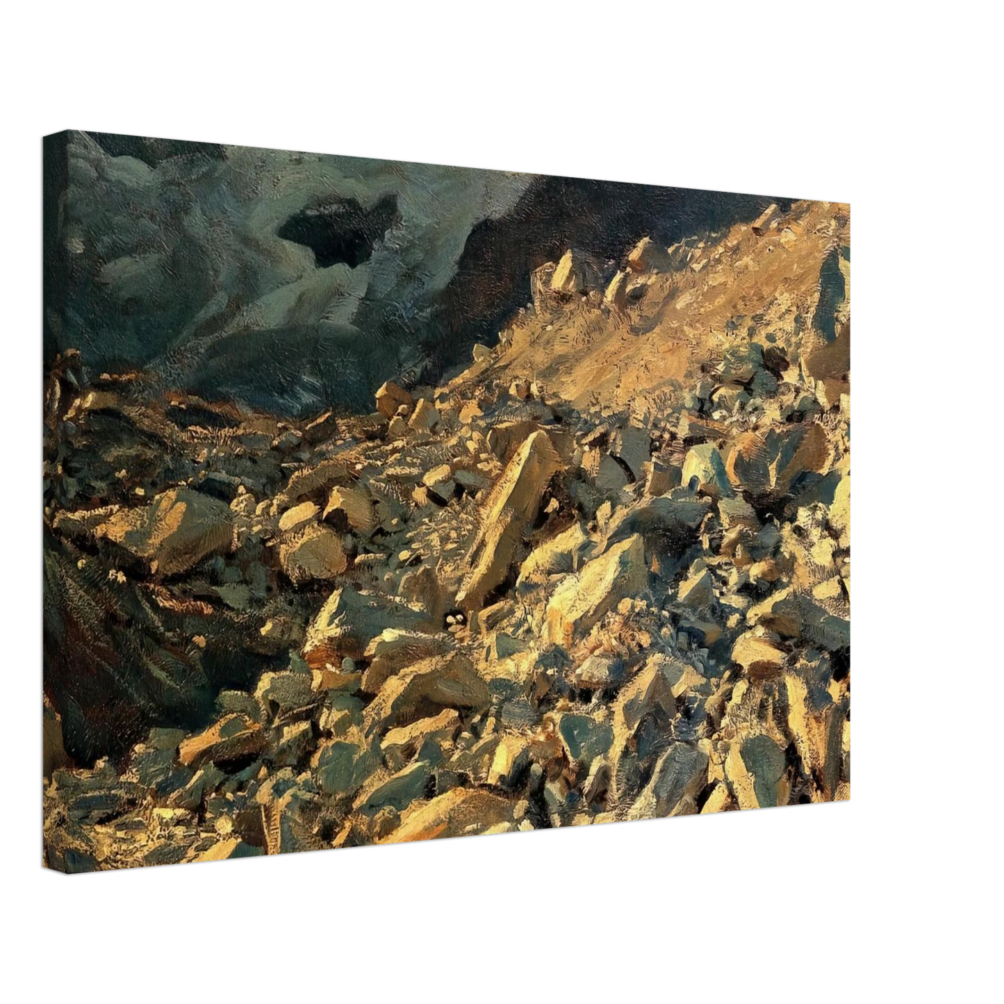 John Singer Sargent - Moraine Canvas - 70x100 cm / 28x40 inches-canvas