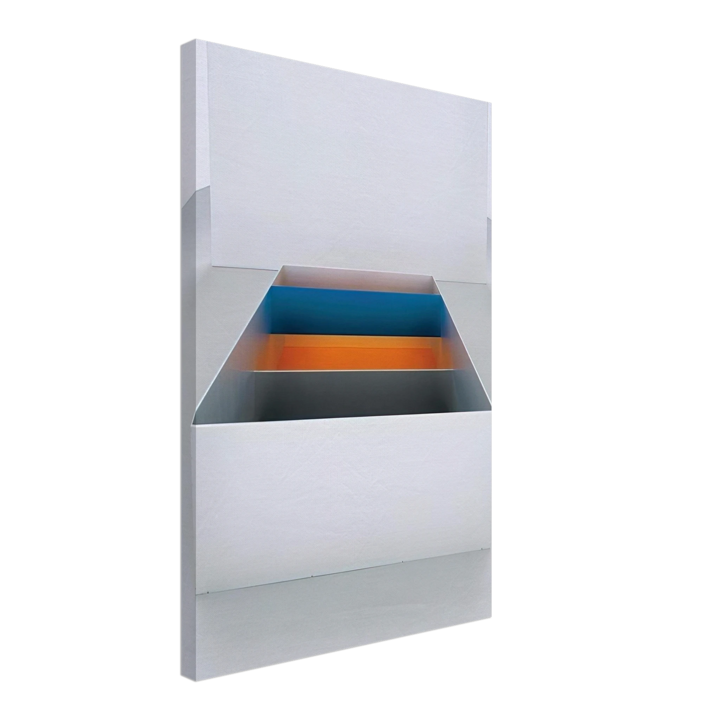 Donald Judd - Untitled 89-10 Menziken - 1989 Canvas - 40x60 cm / 16x24 inches-canvas