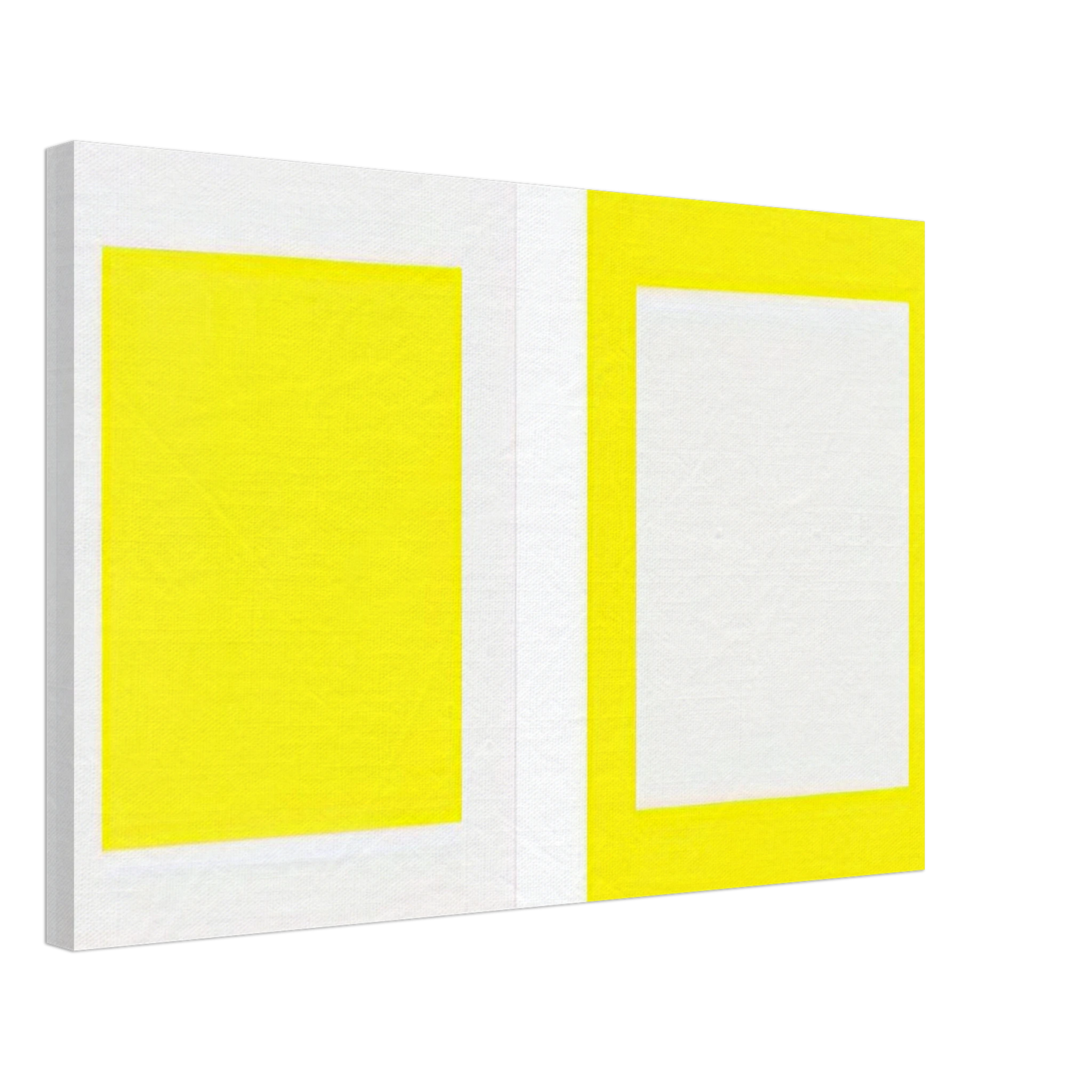 Donald Judd - Untitled Cadmium Yellow Light - 1990 Canvas - 70x100 cm / 28x40 inches-canvas