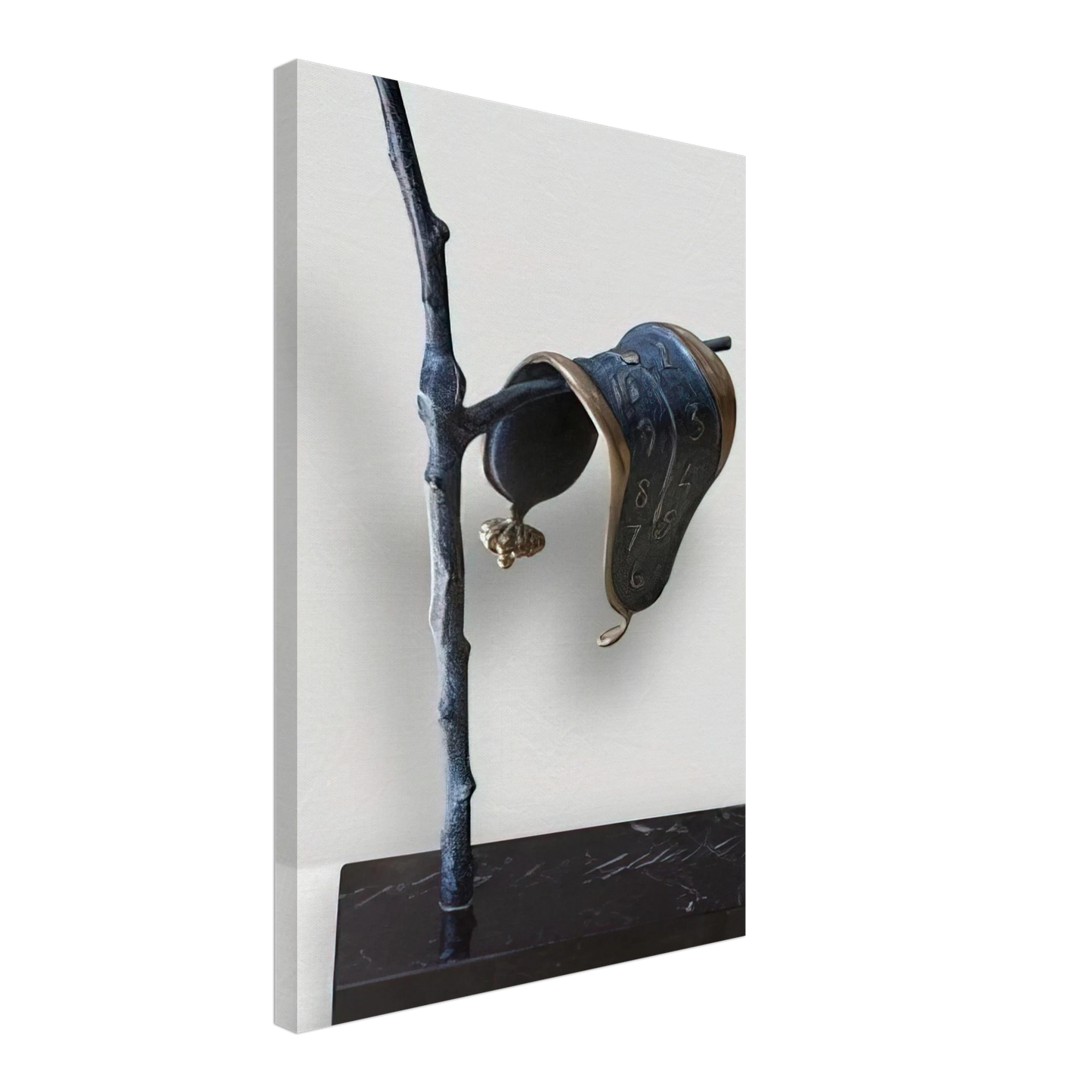 Salvador Dali - THE PERSISTENCE OF MEMORY 1980 Canvas - 40x60 cm / 16x24 inches-canvas