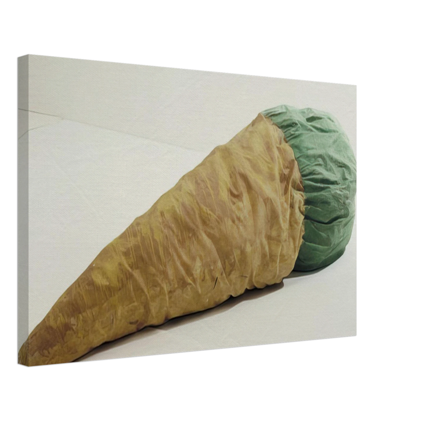 Claes Oldenburg - FLOOR CONE 1962 Canvas - 70x100 cm / 28x40 inches-canvas