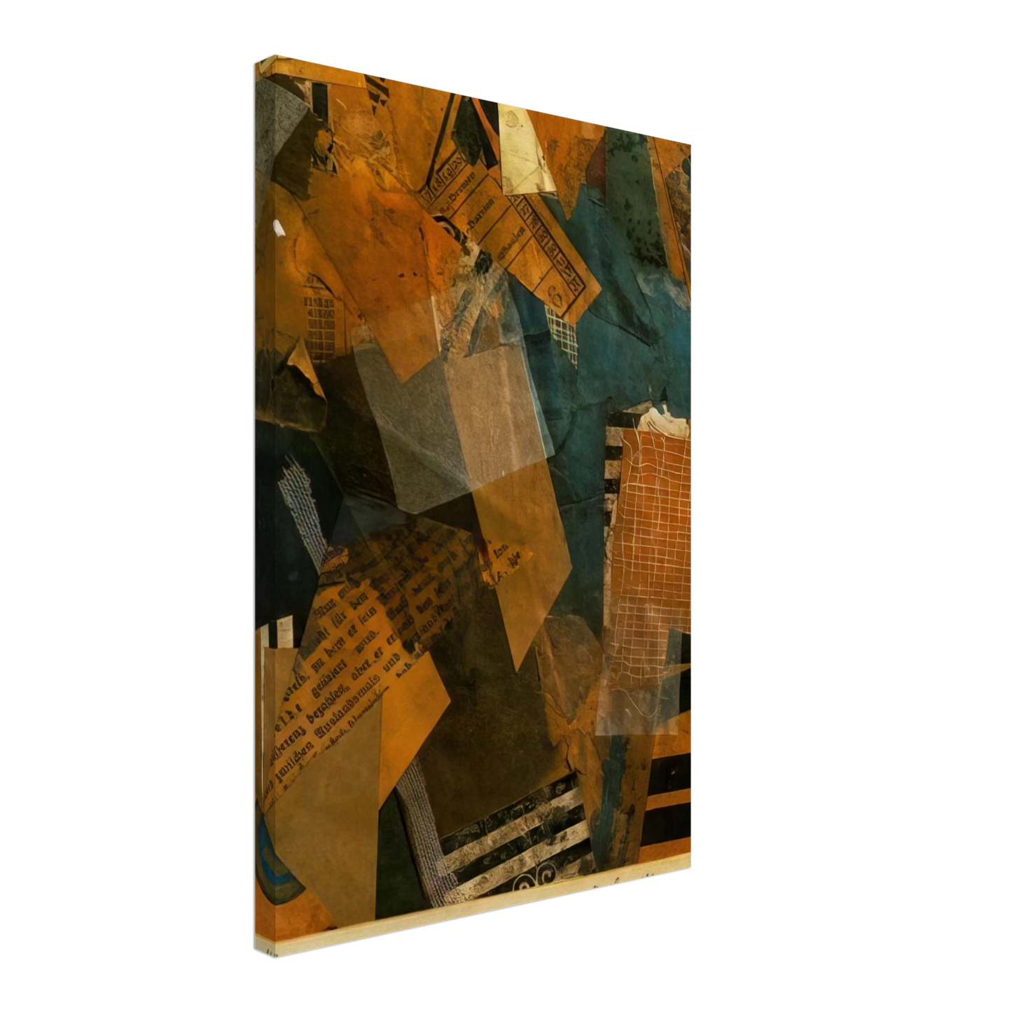 Kurt Schwitters - FORMS IN SPACE 1920 Canvas - 40x60 cm / 16x24 inches-canvas