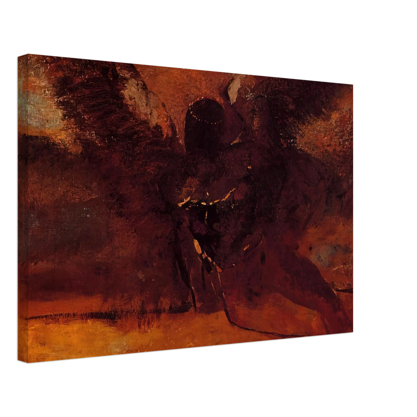 Pablo Picasso - The Fall of Icarus - 1958 Canvas - 40x60 cm / 16x24 inches-canvas