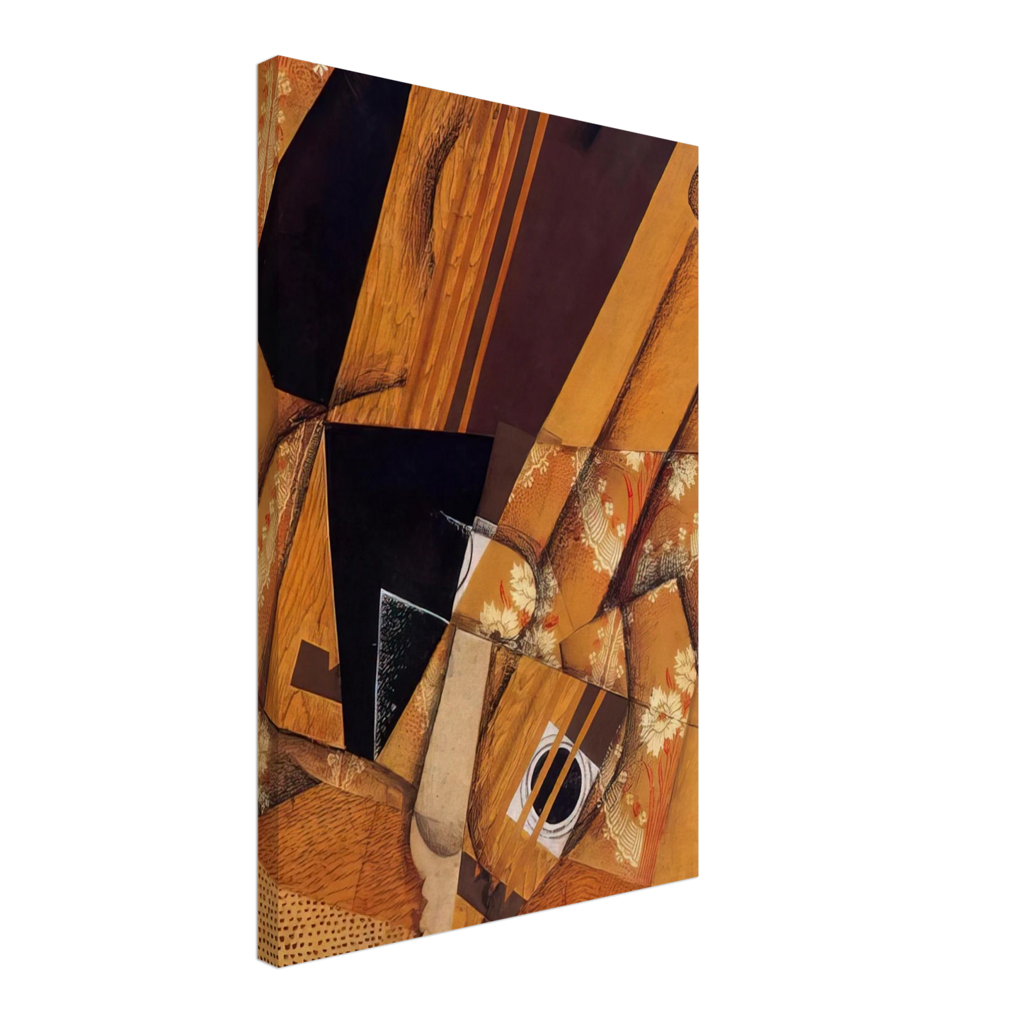 Juan Gris - GUITAR AND GLASS 1914 Canvas - 70x100 cm / 28x40 inches-canvas