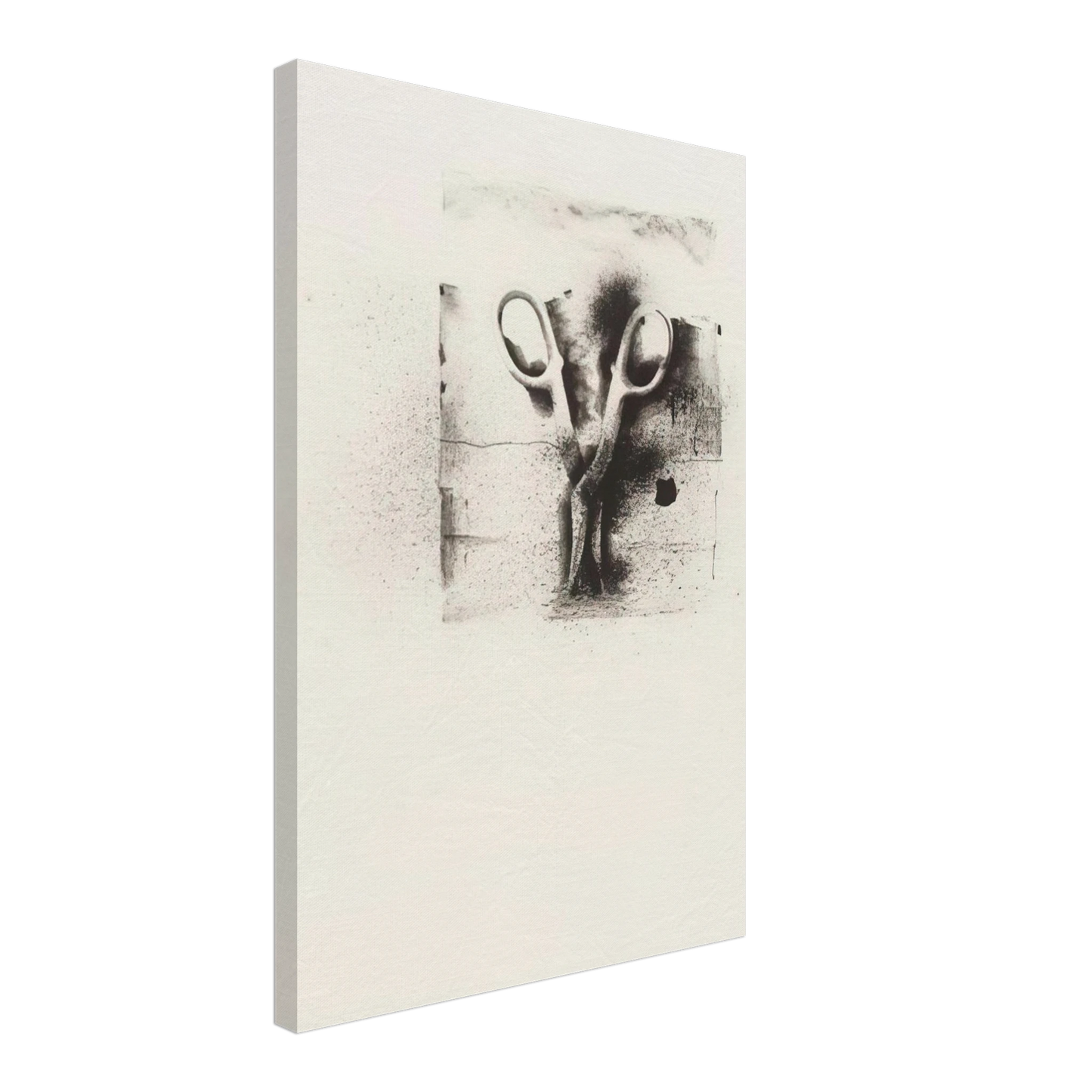 Jim Dine - UNTITLED FROM TEN WINTER TOOLS 1973 2 Canvas - 70x100 cm / 28x40 inches-canvas