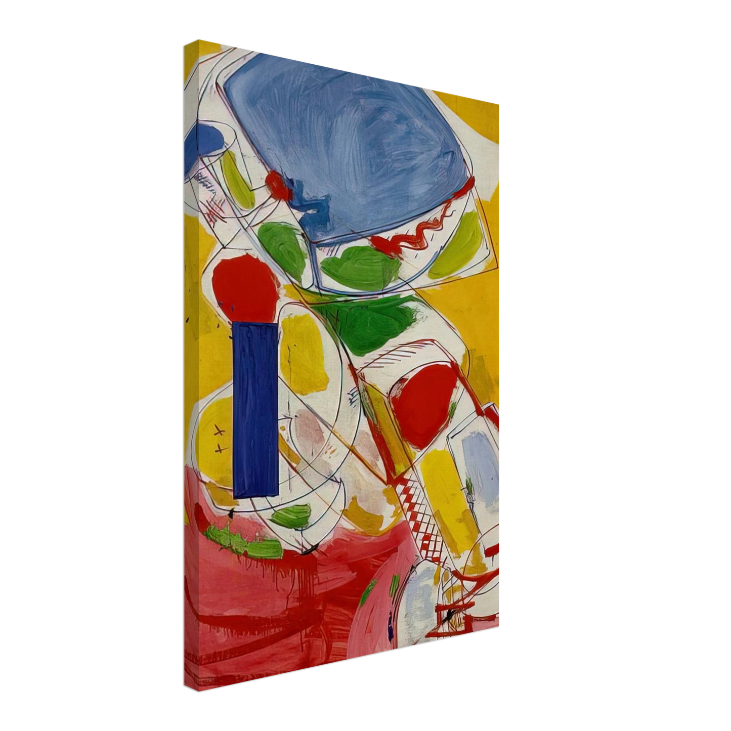 Hans Hofmann - Solstice Canvas - 70x100 cm / 28x40 inches-canvas