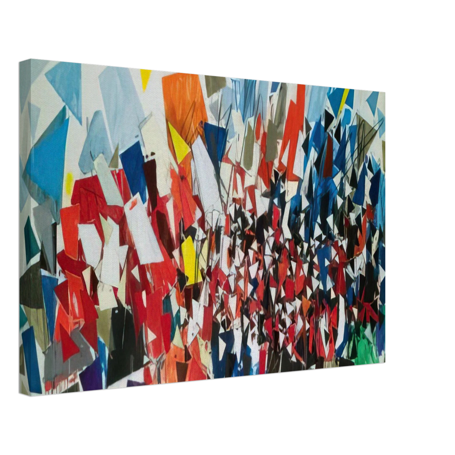 Robert Goodnough - K-B-2 - 1992 Canvas - 70x100 cm / 28x40 inches-canvas