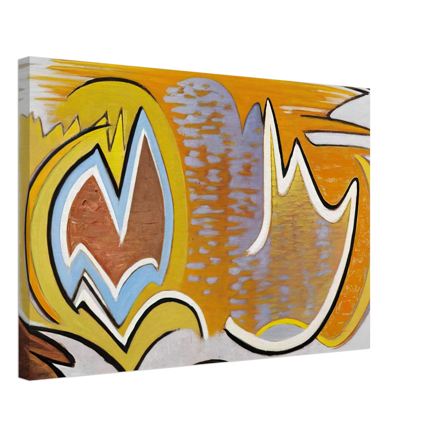 Lawren Harris - Abstract - Abstract Art Canvas - 70x100 cm / 28x40 inches-canvas