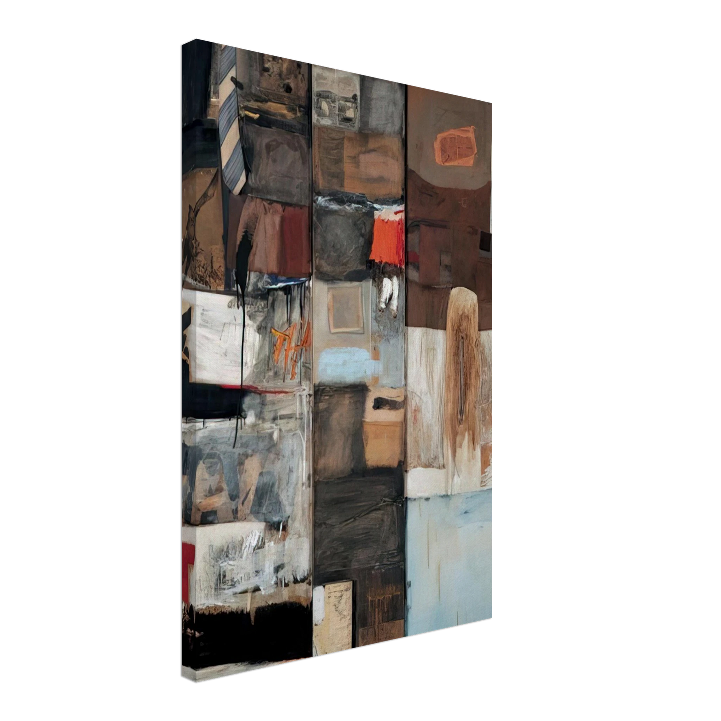 Robert Rauschenberg - SUMMERSTORM 1959 Canvas - 70x100 cm / 28x40 inches-canvas