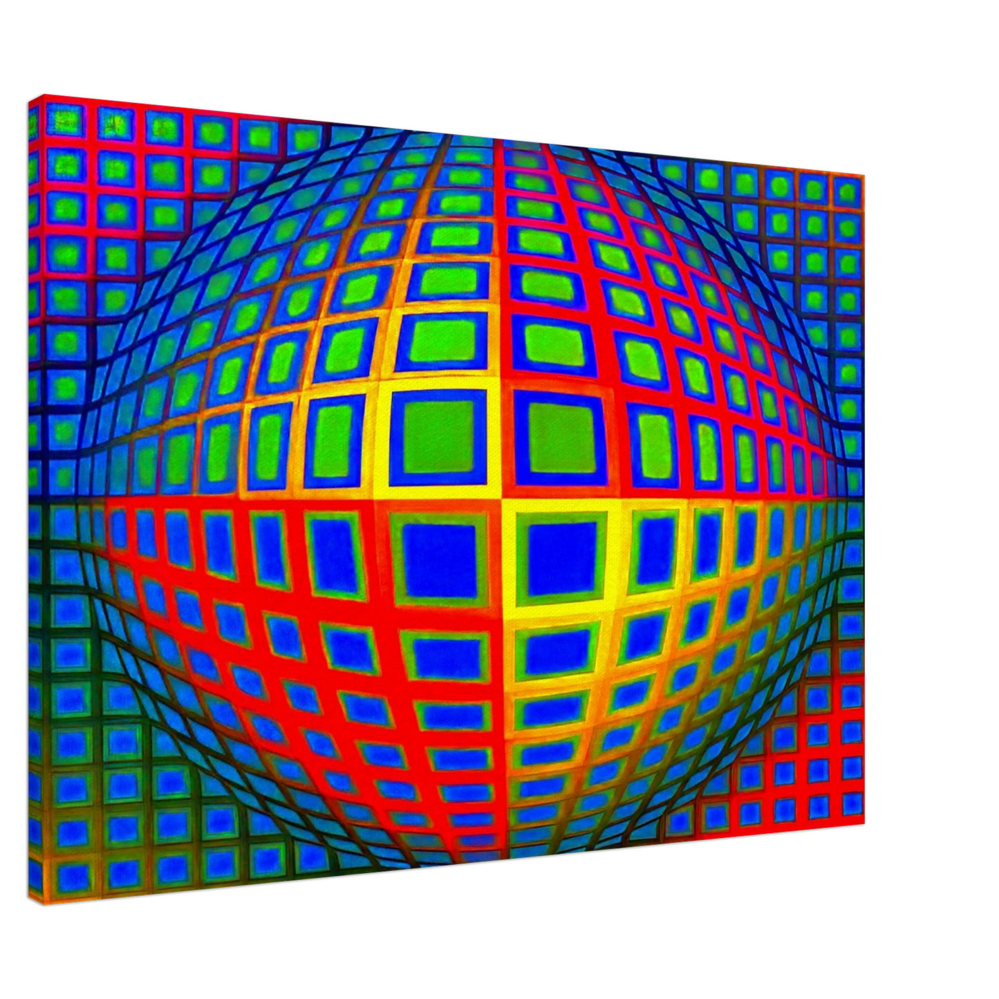 Victor Vasarely - Vega-Nor - 1969 Canvas - Default Title-canvas