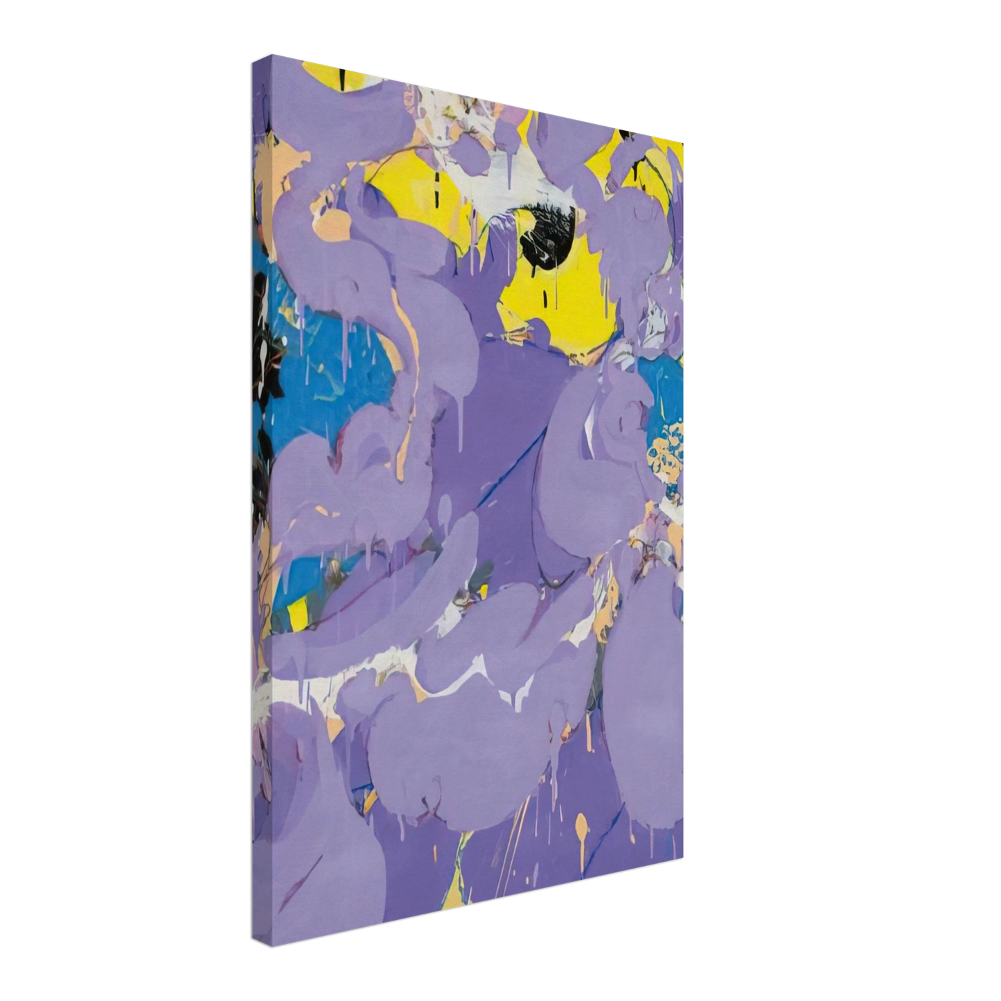 Helen Frankenthaler - Untitled - 1978 Canvas - 70x100 cm / 28x40 inches-canvas