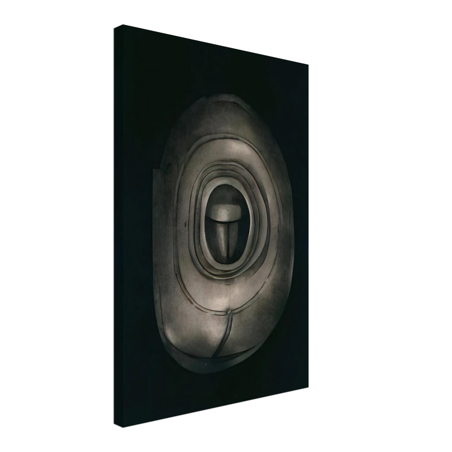 Lee Bontecou - UNTITLED 1964 Canvas - 70x100 cm / 28x40 inches-canvas