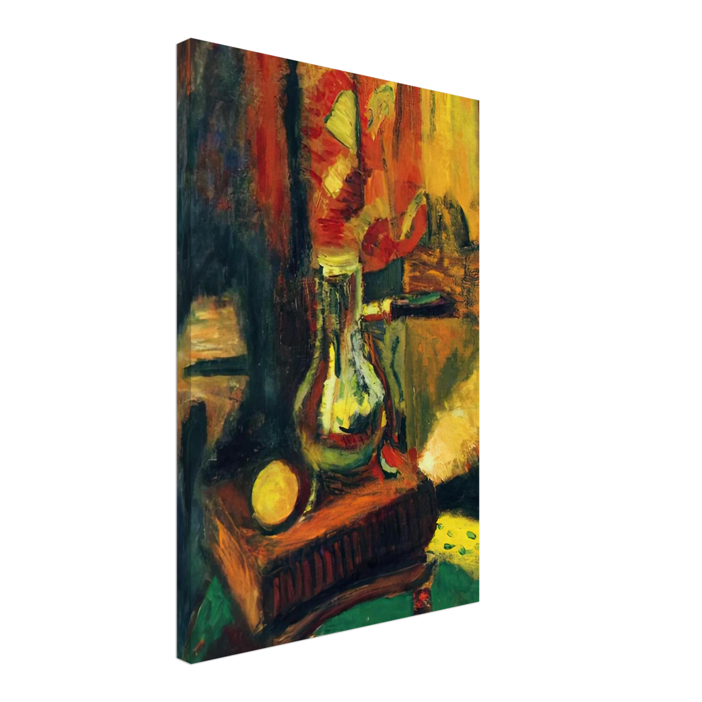 Henri Matisse - STILL LIFE WITH CHOCOLATE POT 1900 Canvas - 70x100 cm / 28x40 inches-canvas