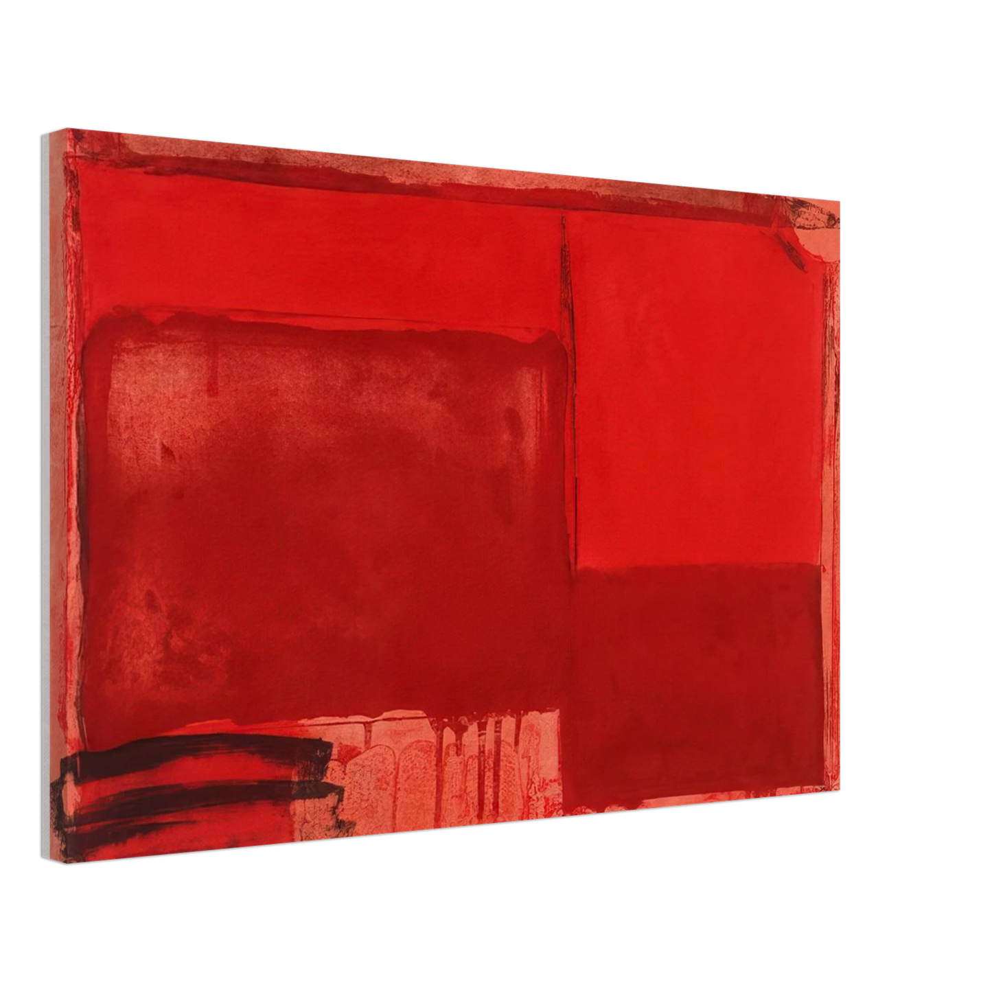 John Hoyland - Tembi - 1980 Canvas - 70x100 cm / 28x40 inches-canvas