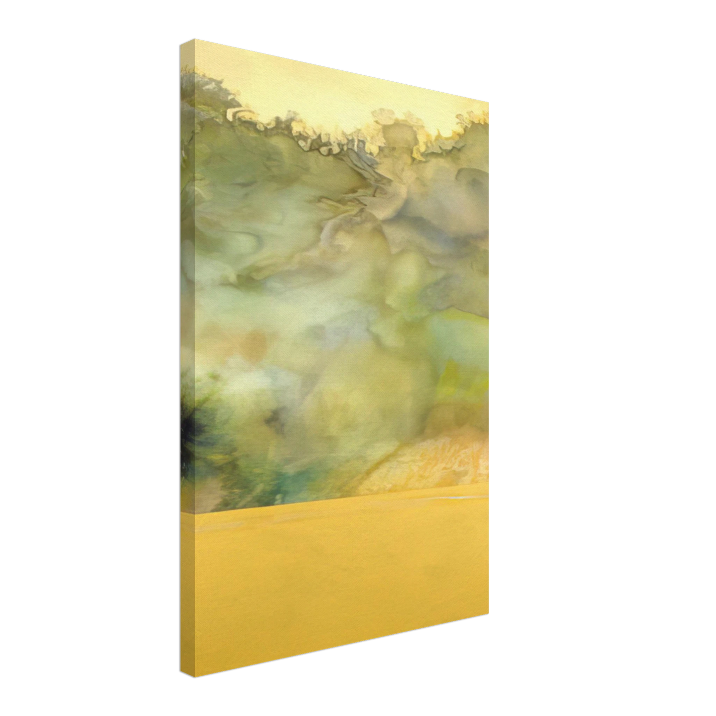 Ronnie Landfield - Elijah - 1969 Canvas - 40x60 cm / 16x24 inches-canvas